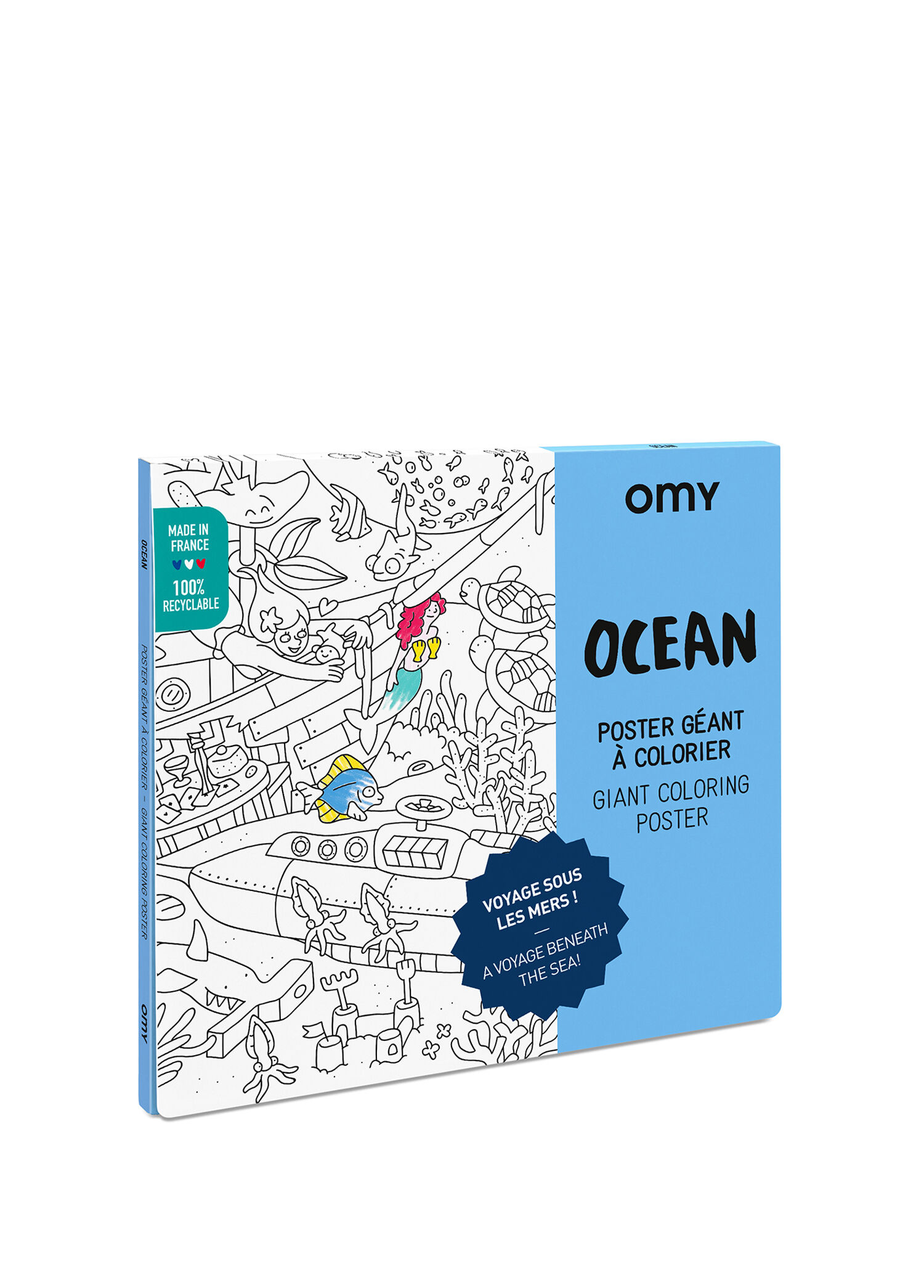 Ocean Çocuk Dev Boyama Posteri