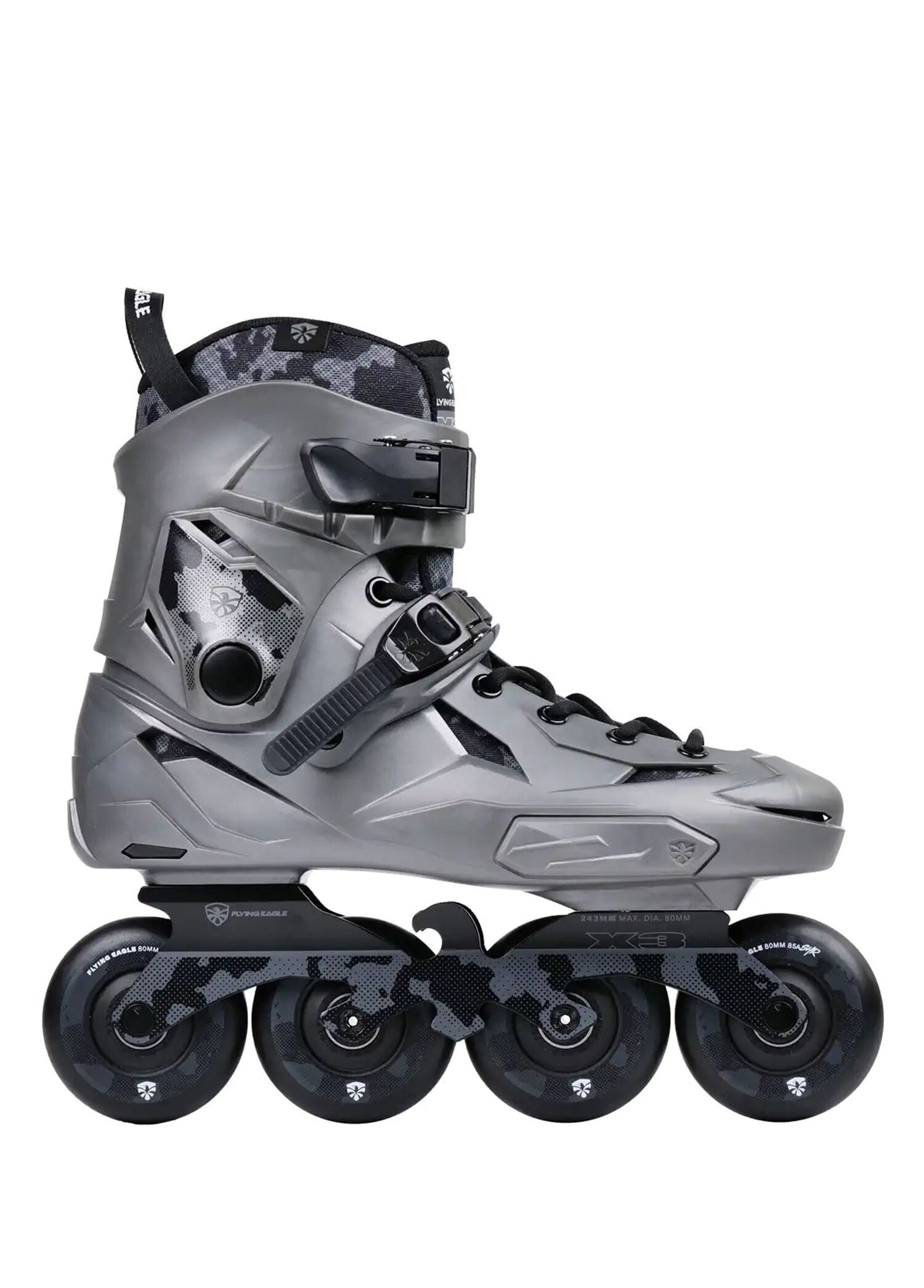 X3 Shrike Grey Urban Unisex Paten