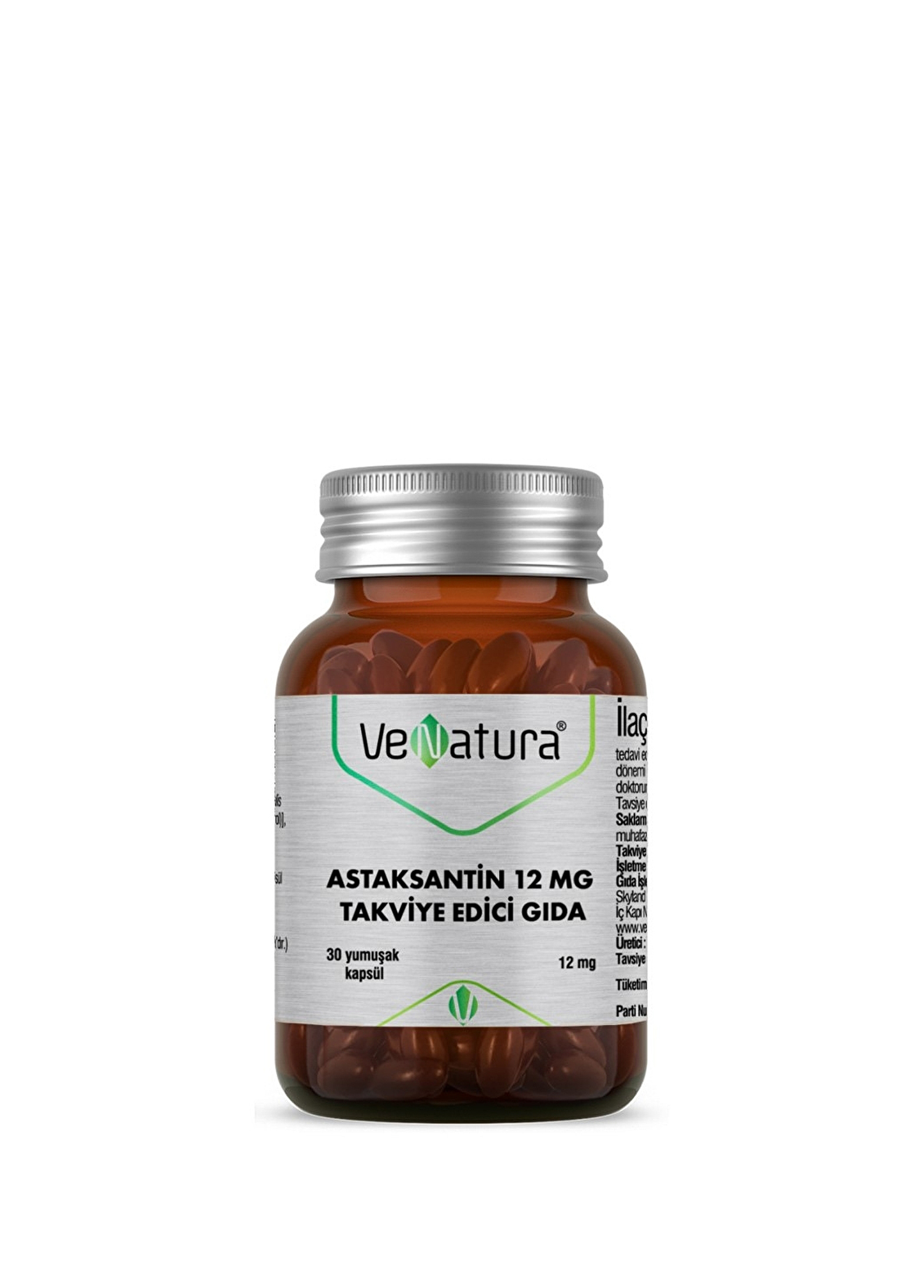 Astaksantin 12 Mg 30 Kapsül