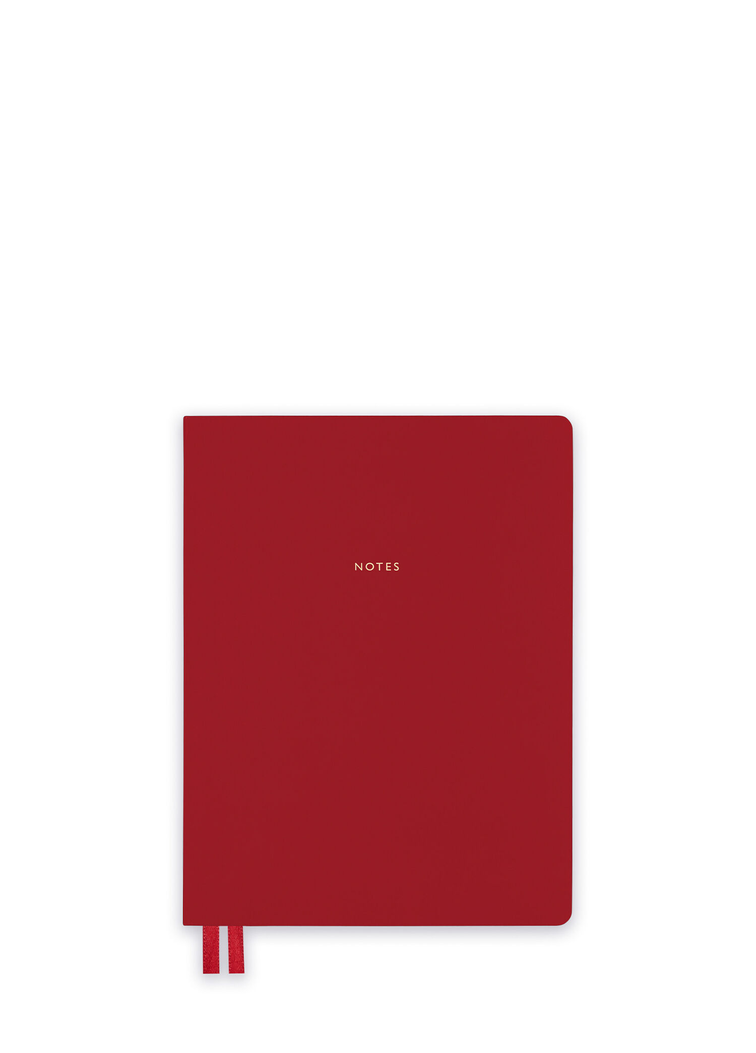 Episode - Colourblock Uno Scarlet Red Hardcover Lined Notebook