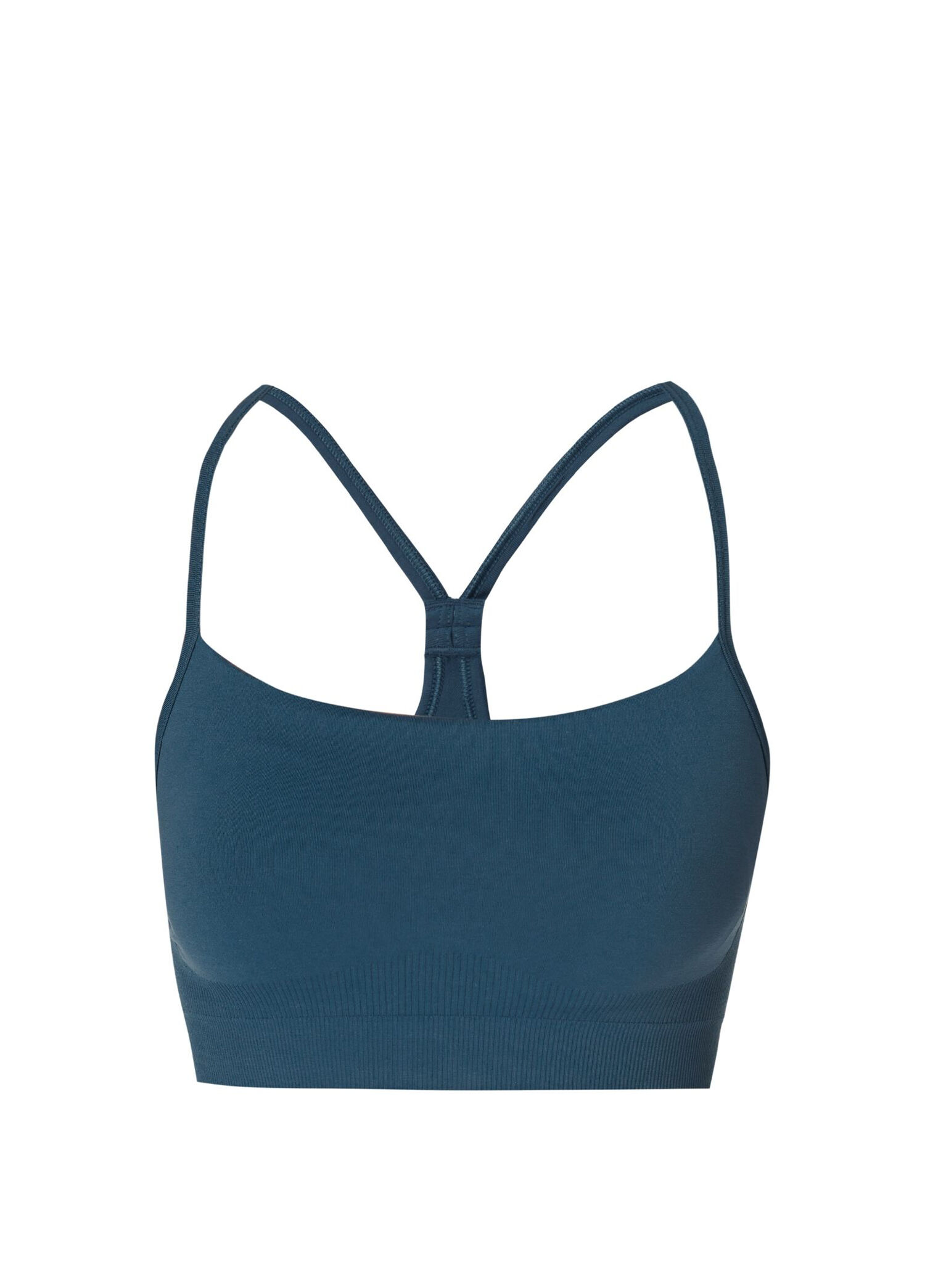 Spirit Restored Seamless Mavi Kadın Yoga Spor Atlet