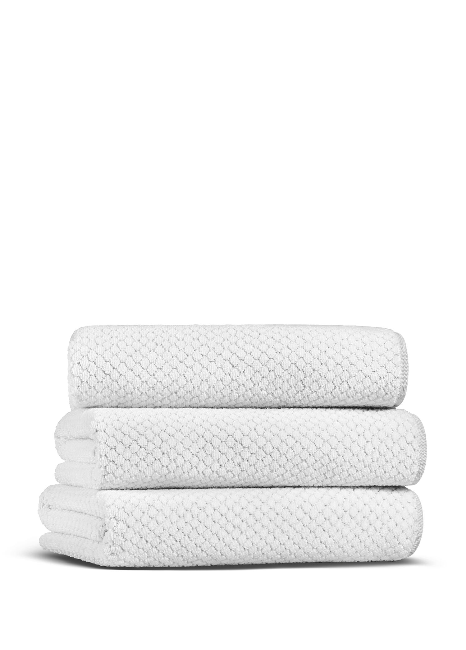 Punto Havlu Fibrosoft ® White Pamuklu Tekli El Havlusu 30 x 40 cm
