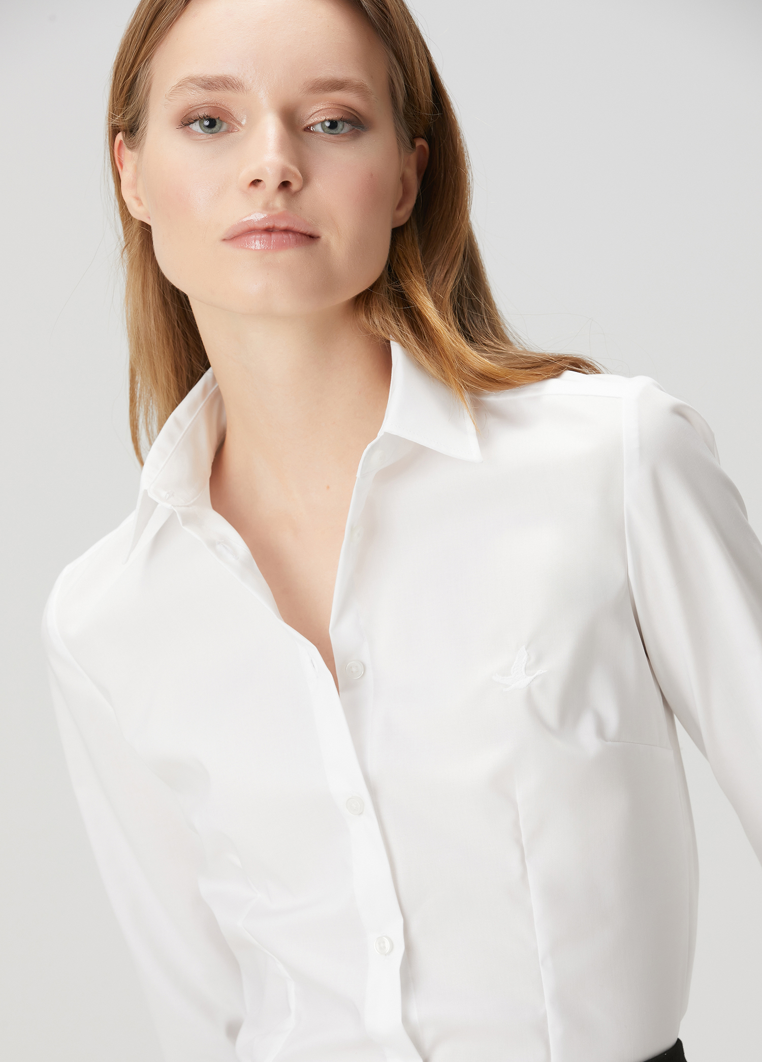Beyaz Slim Fit Gömlek_1