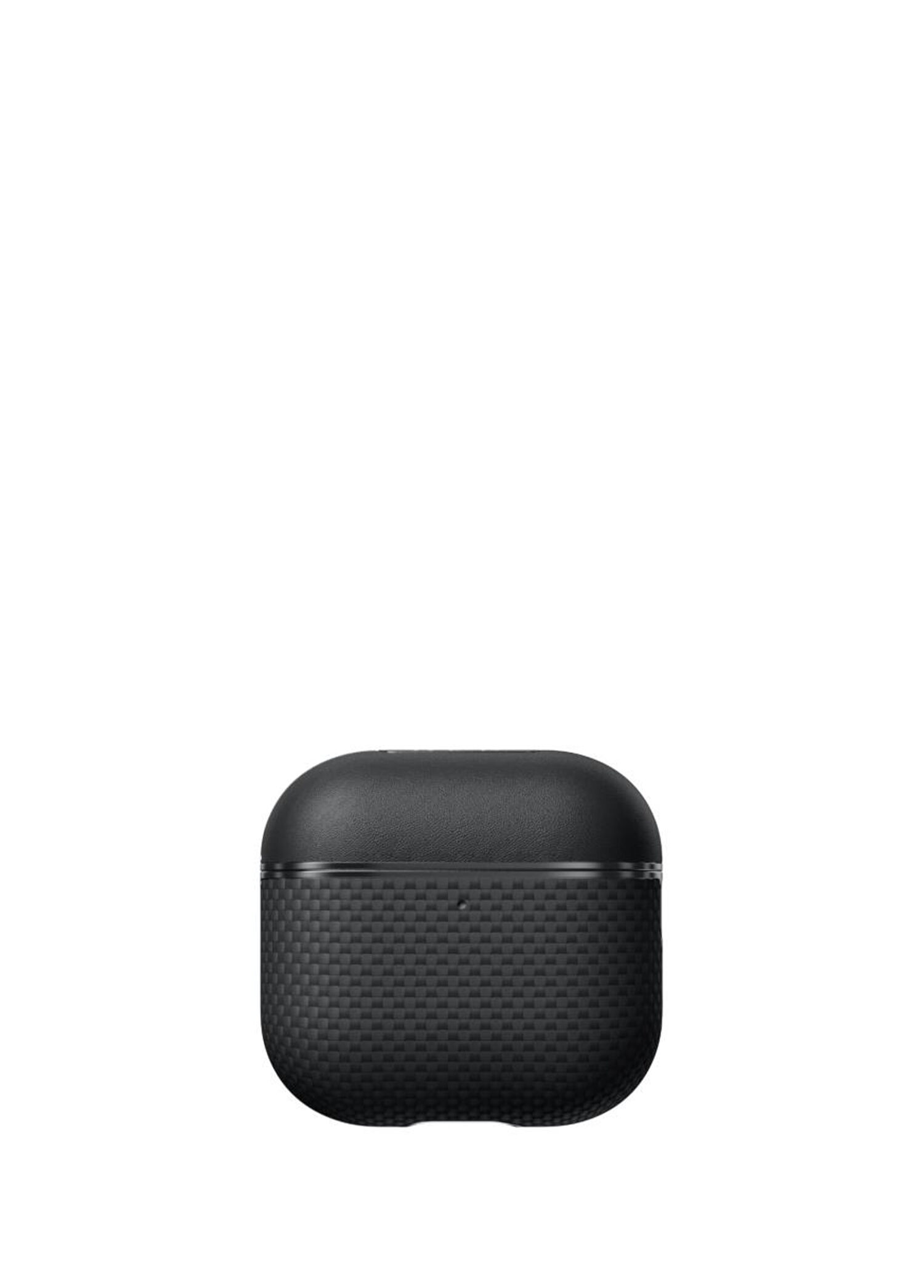 Classic 1500D Aramid Fiber AirPods 4 Siyah Gri Twill Kulaklık Kılıfı