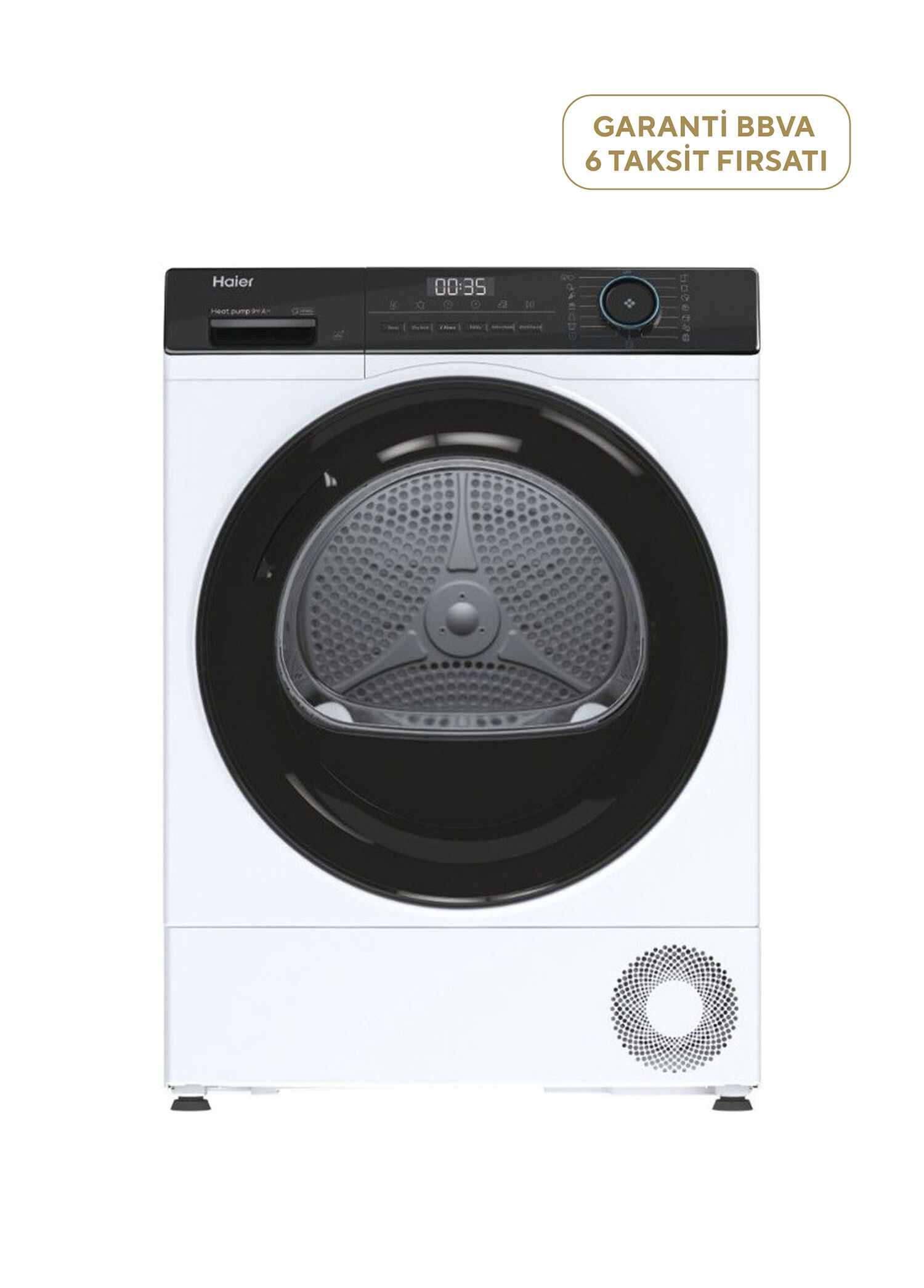 HD90-A2939E-TR  Wi-Fi Bağlantılı Isı Pompalı Kurutma Makinesi 9 kg
