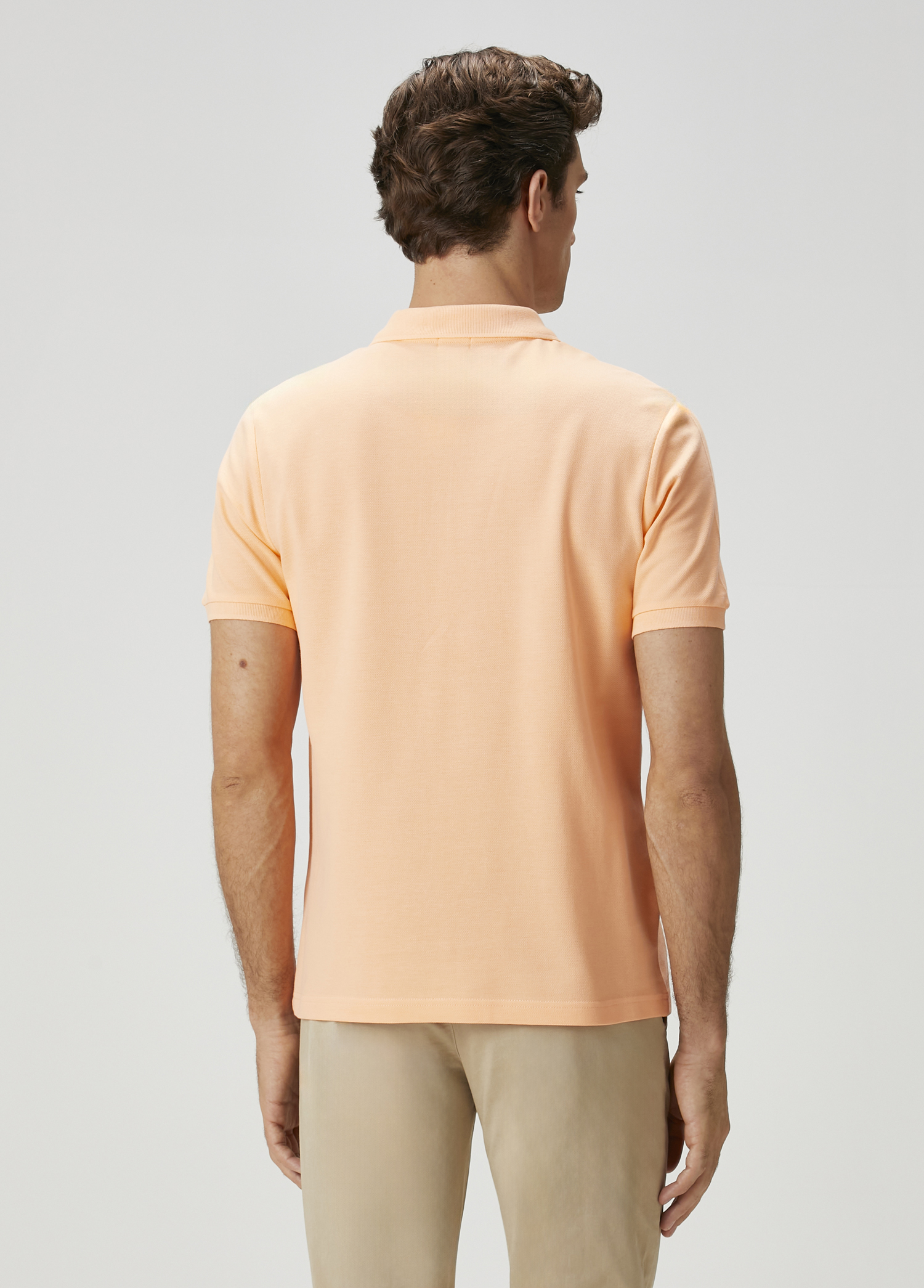 Şeftali Polo T-shirt_3