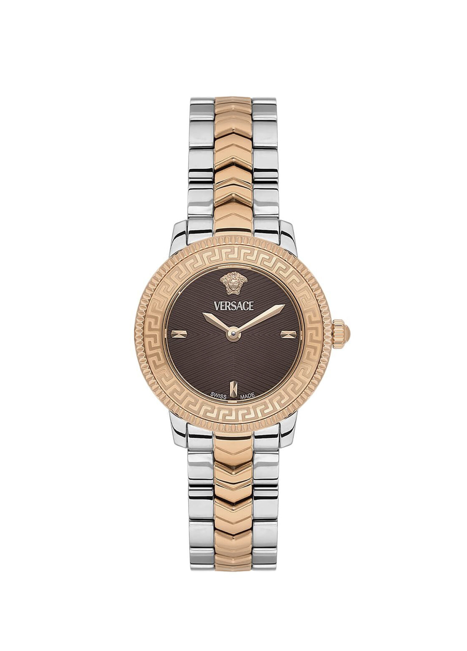 VRSCVEUCA0624 Rose Gold Metalik Gri Çelik Kadın Kol Saati