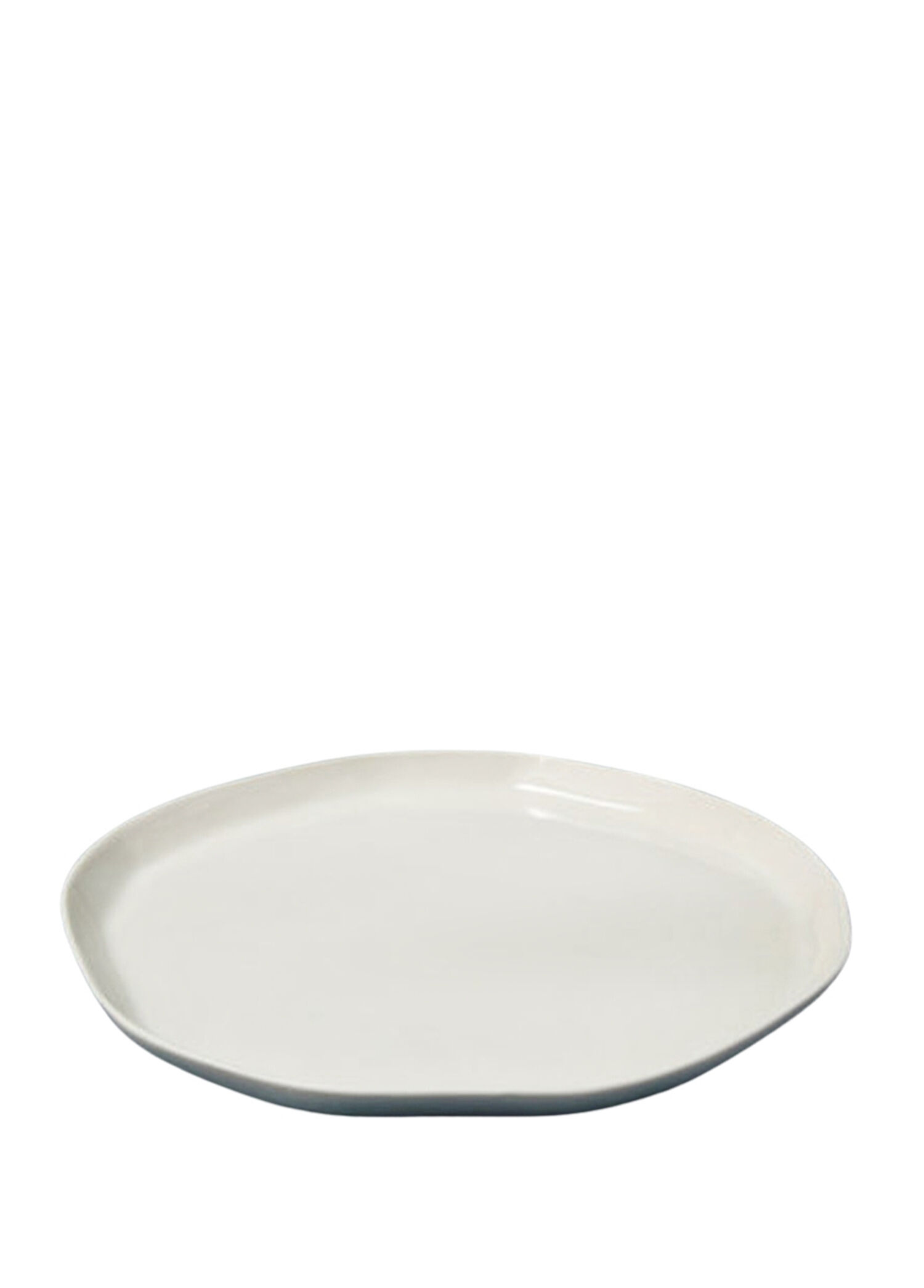 Beyaz Stoneware Servis Tabağı 20 cm