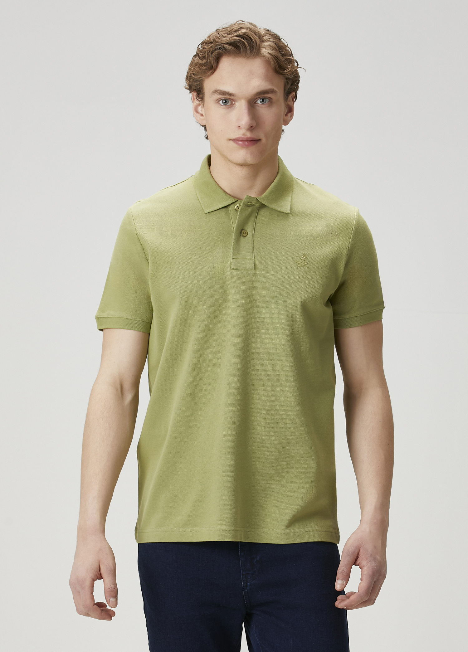 Yeşil Polo t-shirt