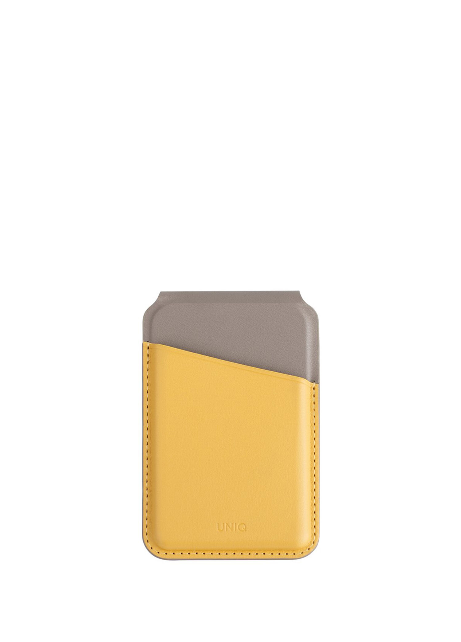 Lyden DS RFID-Block Sarı Deri Manyetik Kartlıklı Stand