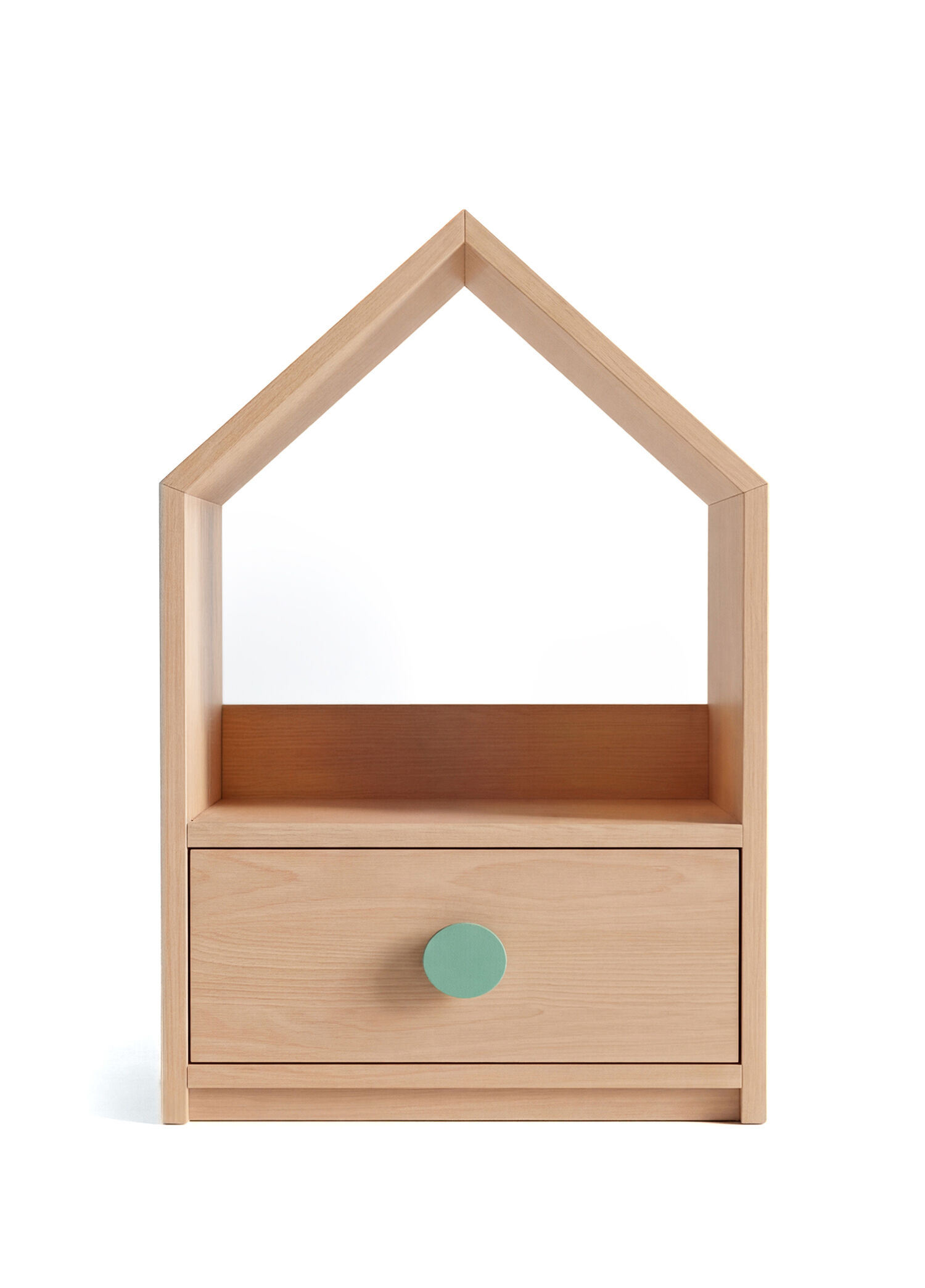 Evy Naturel Ahşap Çocuk Komodin