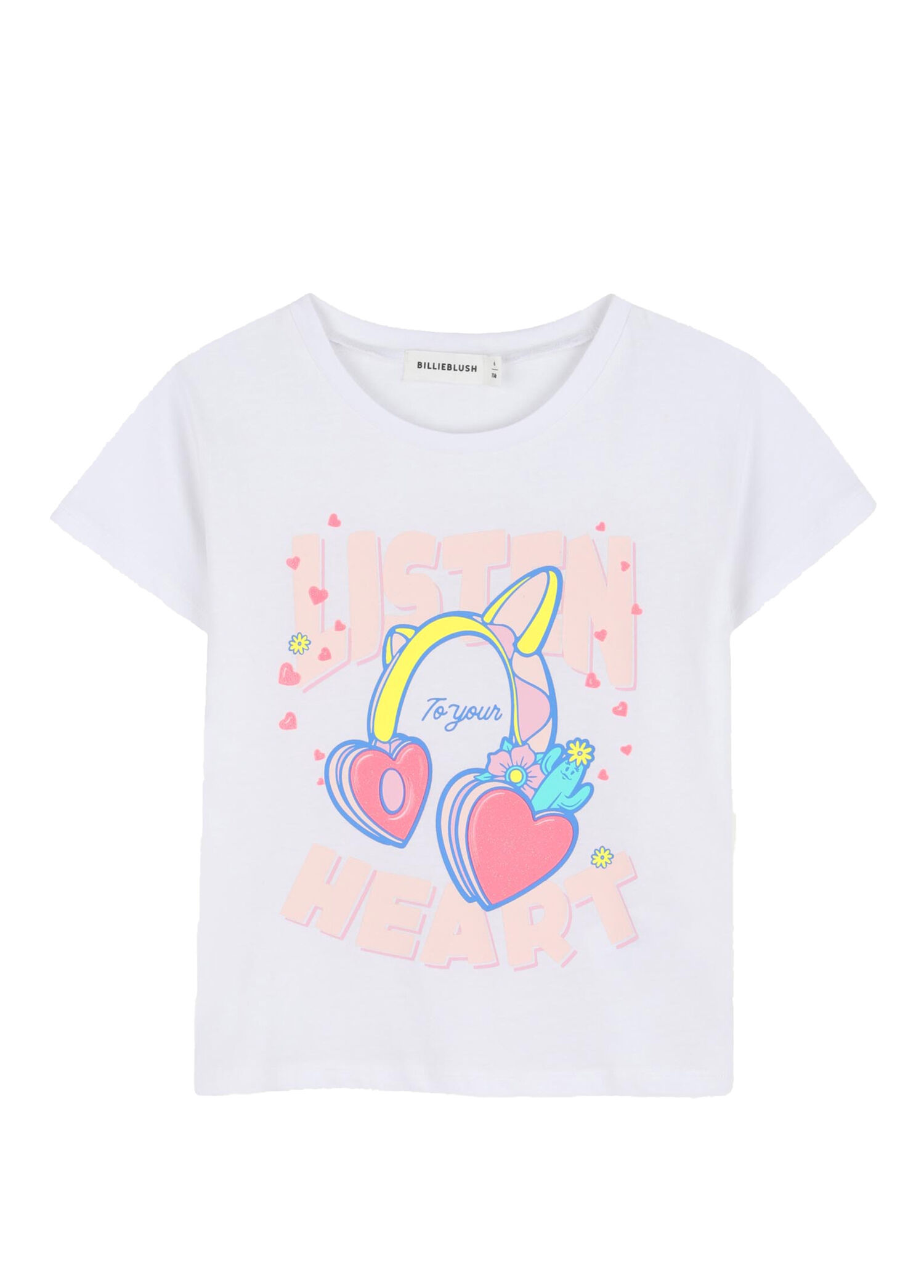 Beyaz Kız Çocuk T-shirt