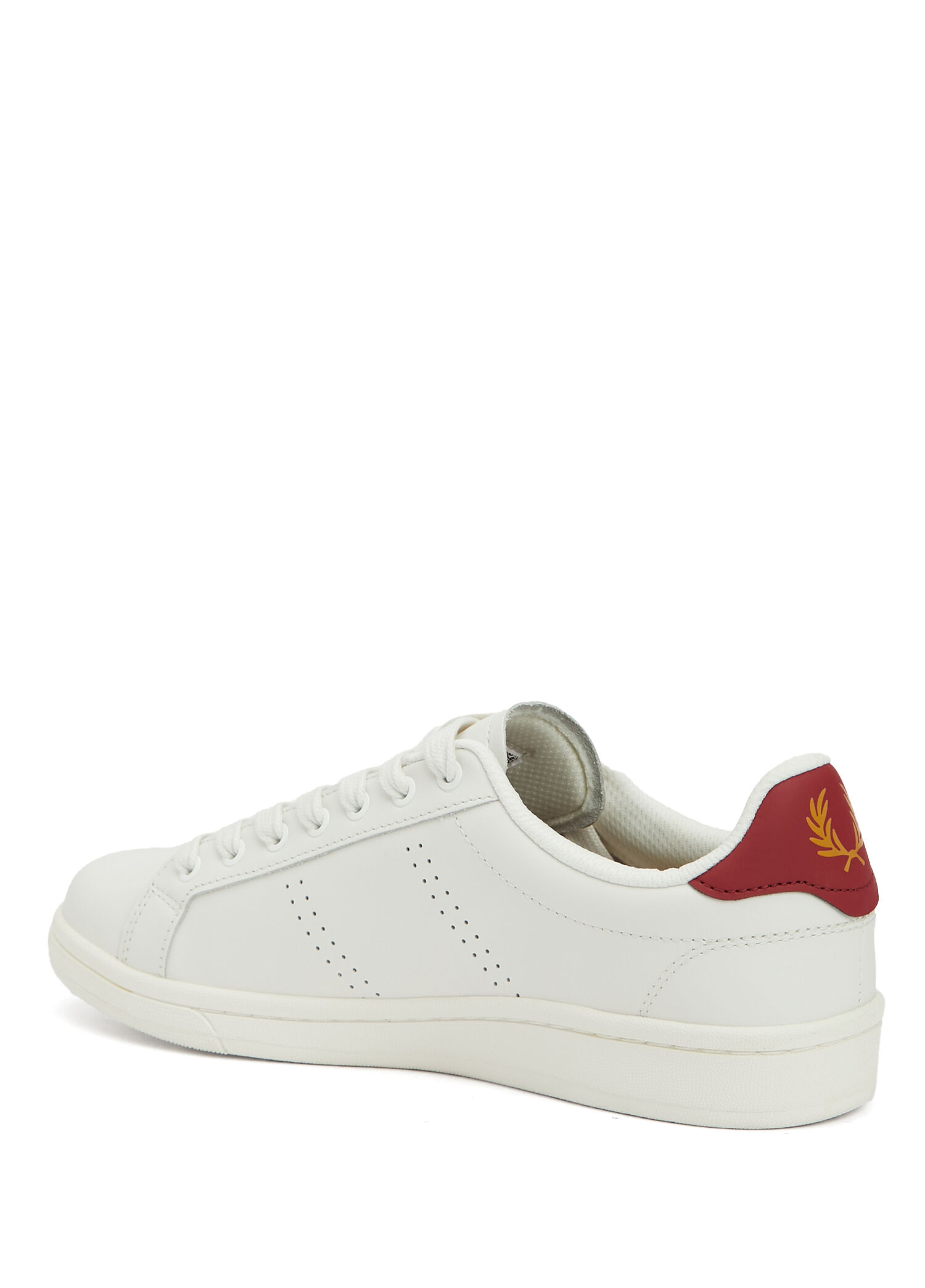 Fred Perry - Beyaz Deri Sneaker - Beyaz