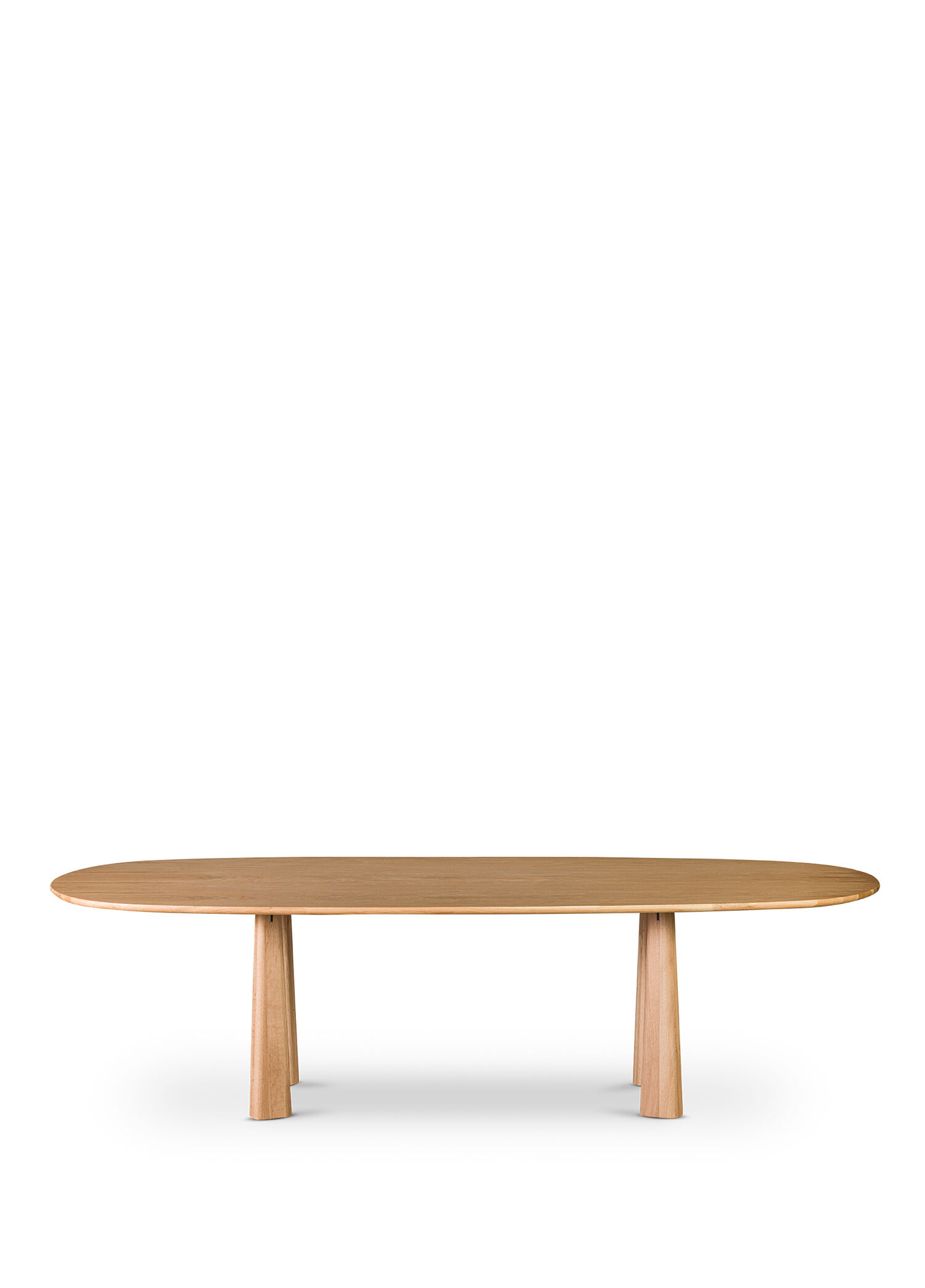 Filika Natural Oval 6 Kişilik Yemek Masası 220 cm