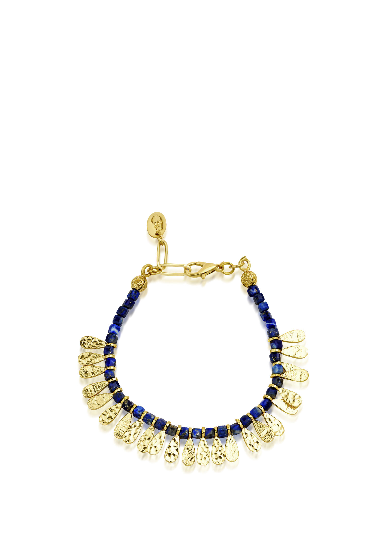 Golden Lapis Altın Kaplama Kadın Bileklik