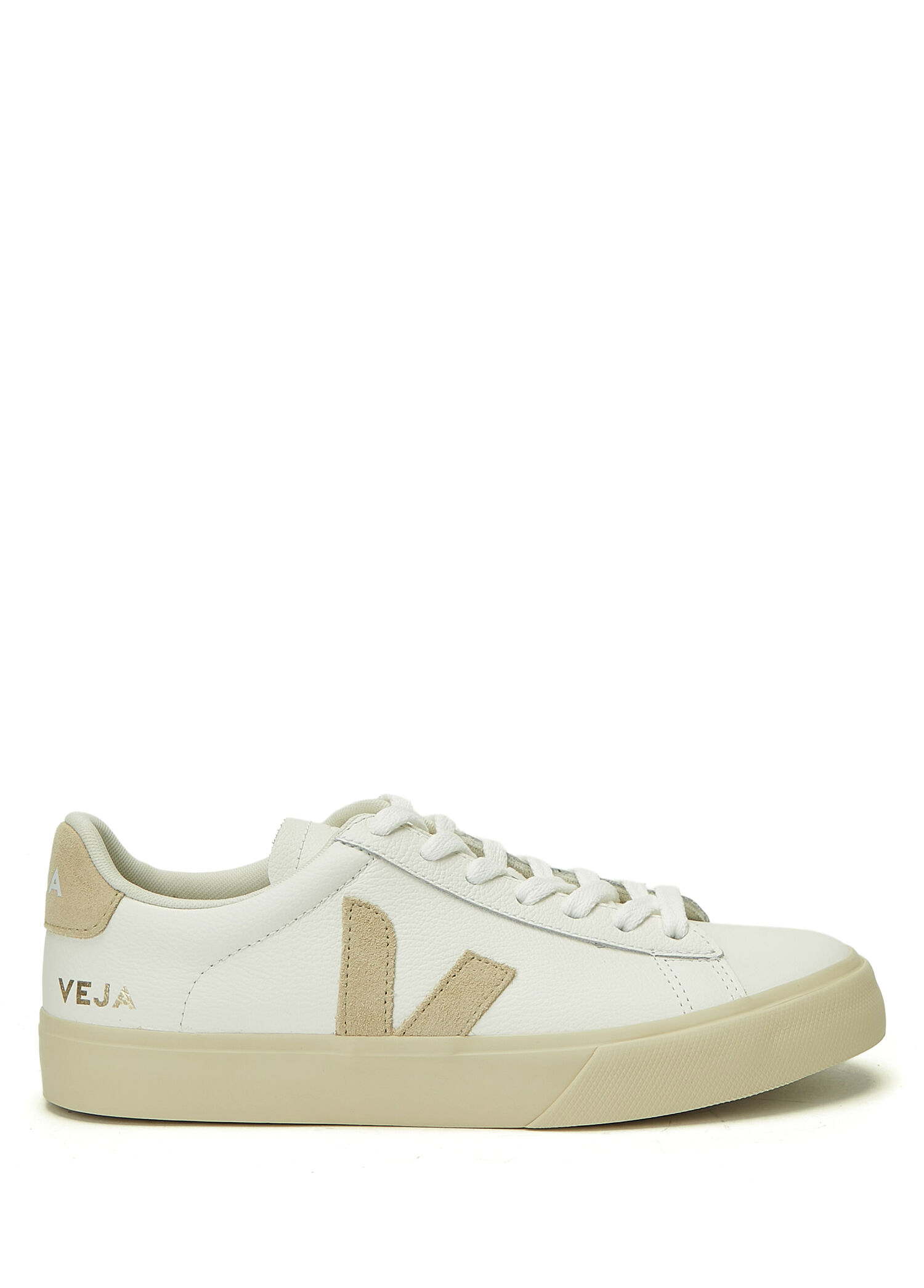 Veja Bej-Beyaz Kadın Campo Chromefree Bej Beyaz Kadın Deri Sneaker 1955999 | Beymen