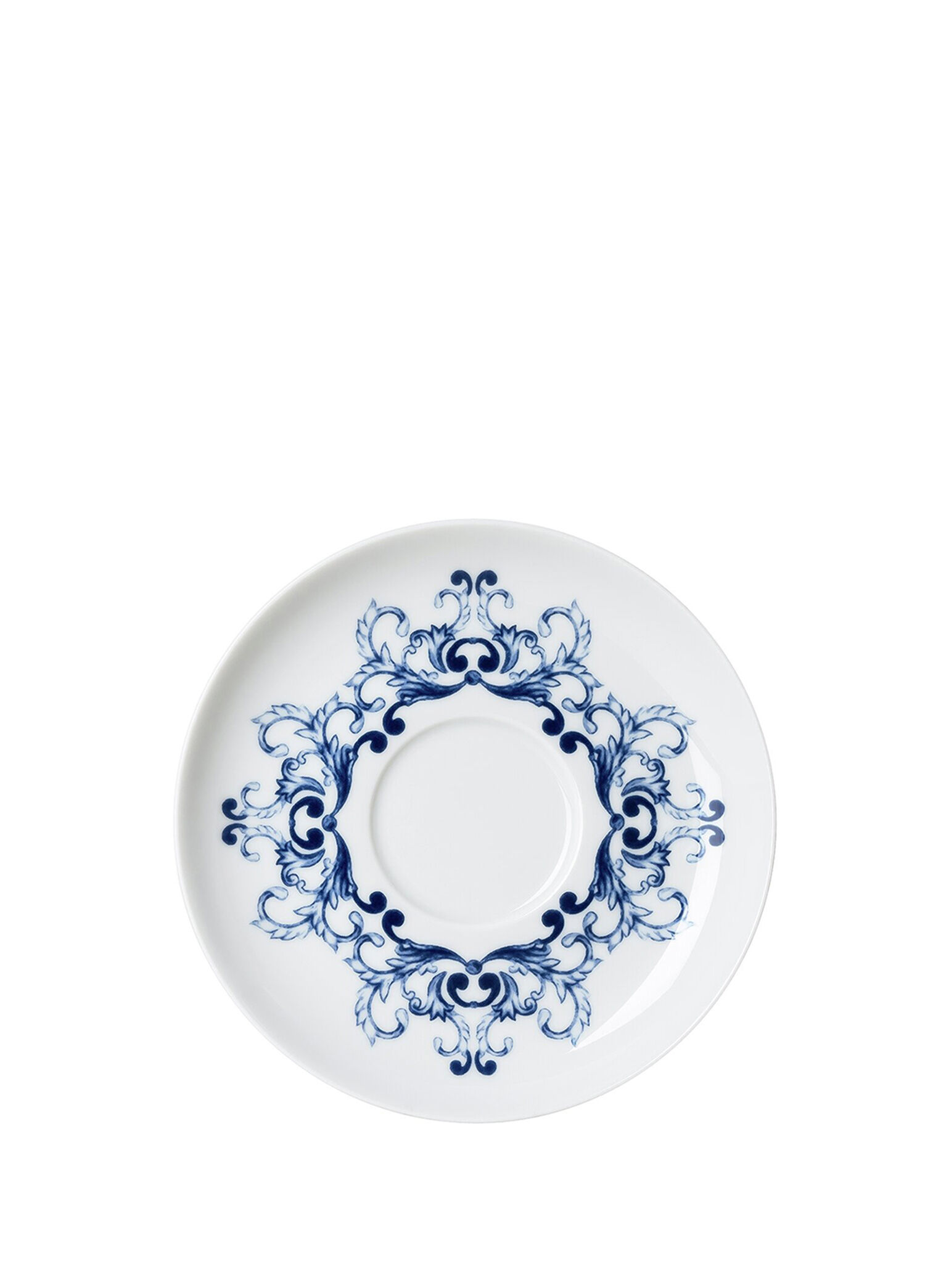 True Blue Porselen Kahve ve Çay Fincanı Tabağı