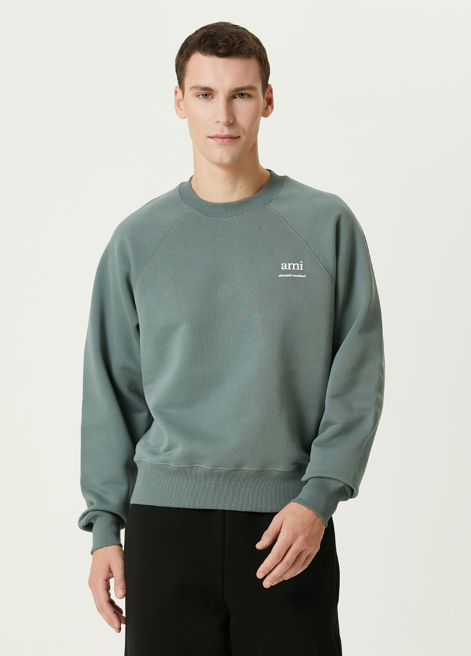 Yeşil Organik Pamuk Sweatshirt