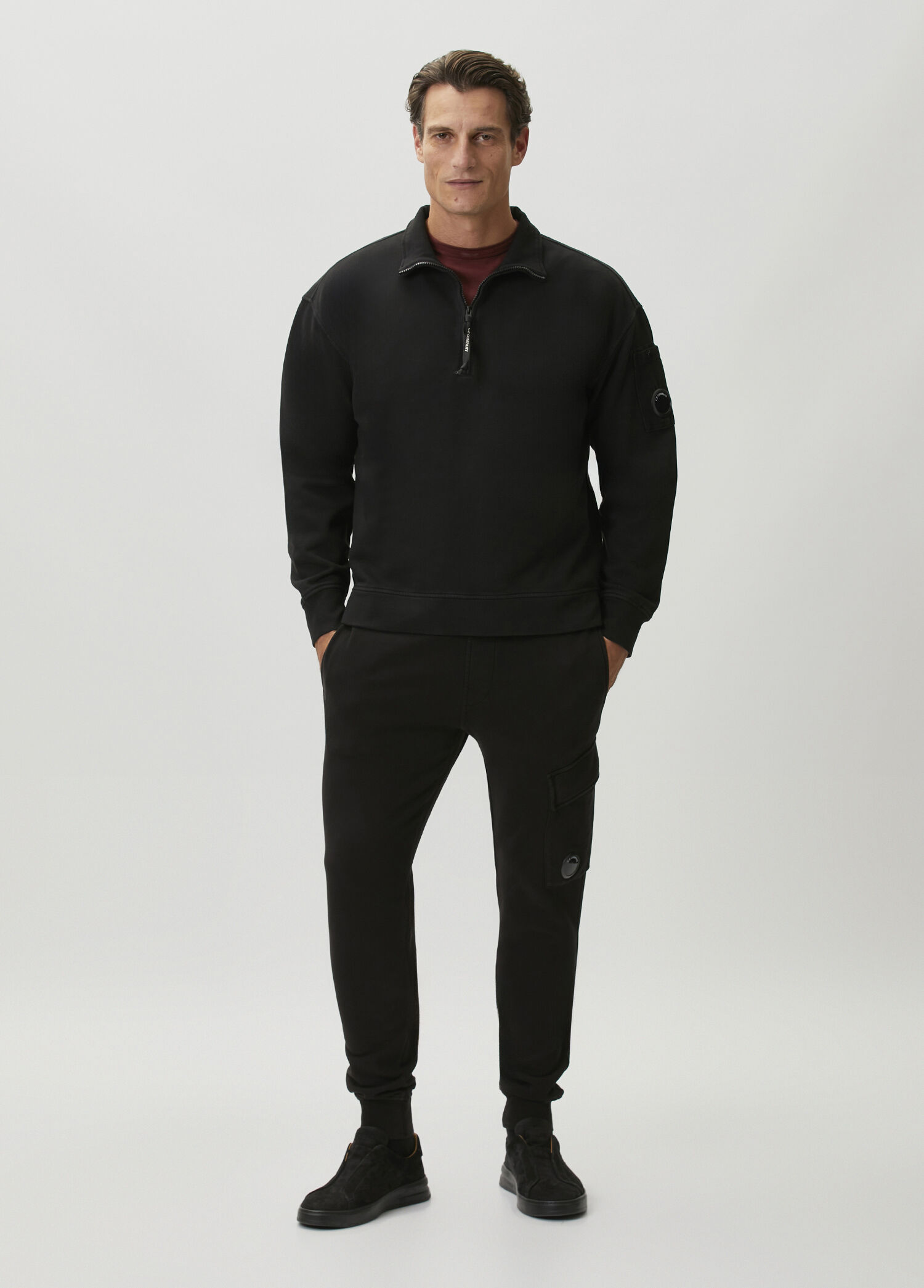 P Cp Company Siyah Jogger Esofman