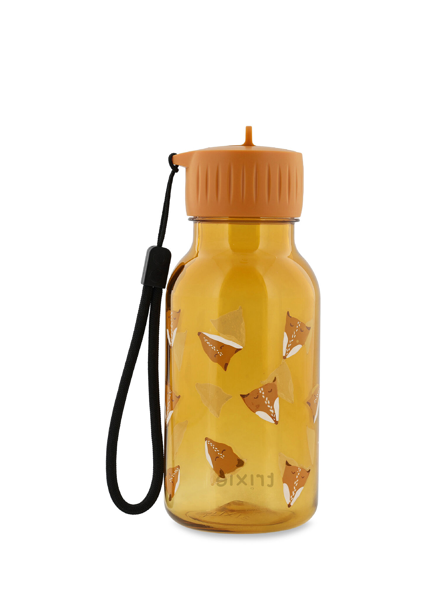 Fierce Fox Kahverengi Tritan Su Şişesi Suluk Matara 350 ml