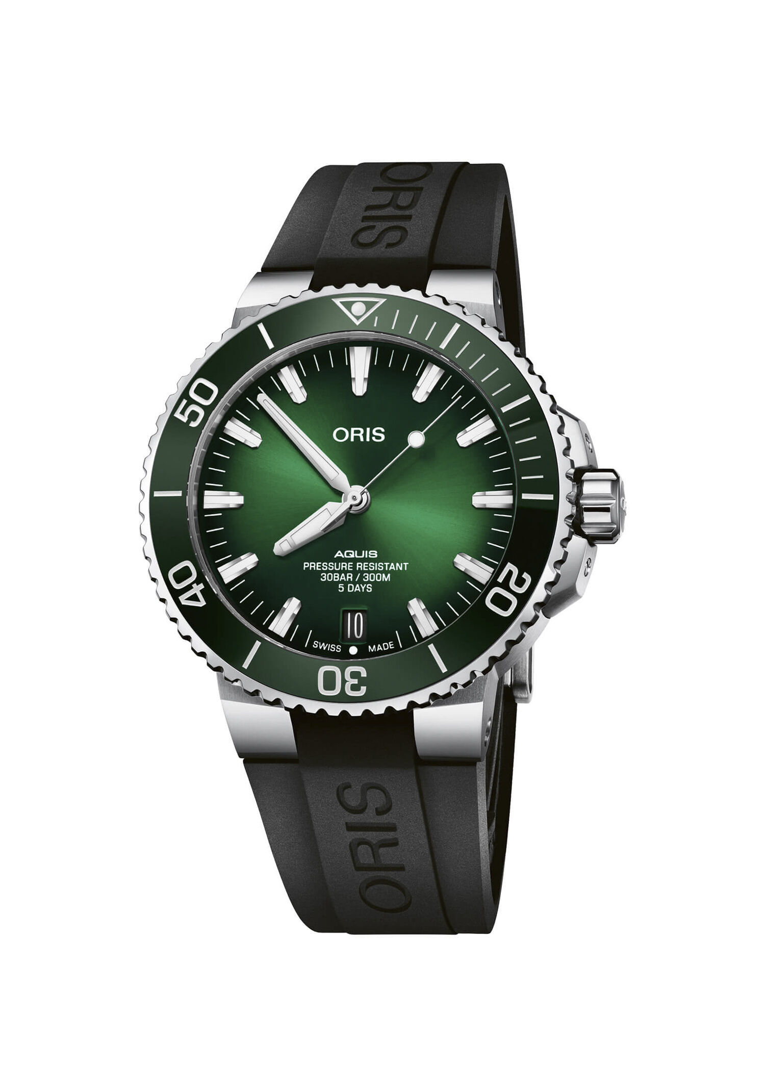 Aquis Date Calibre 01 400 7763 4157-07 4 24 74EB Siyah Kol Saati