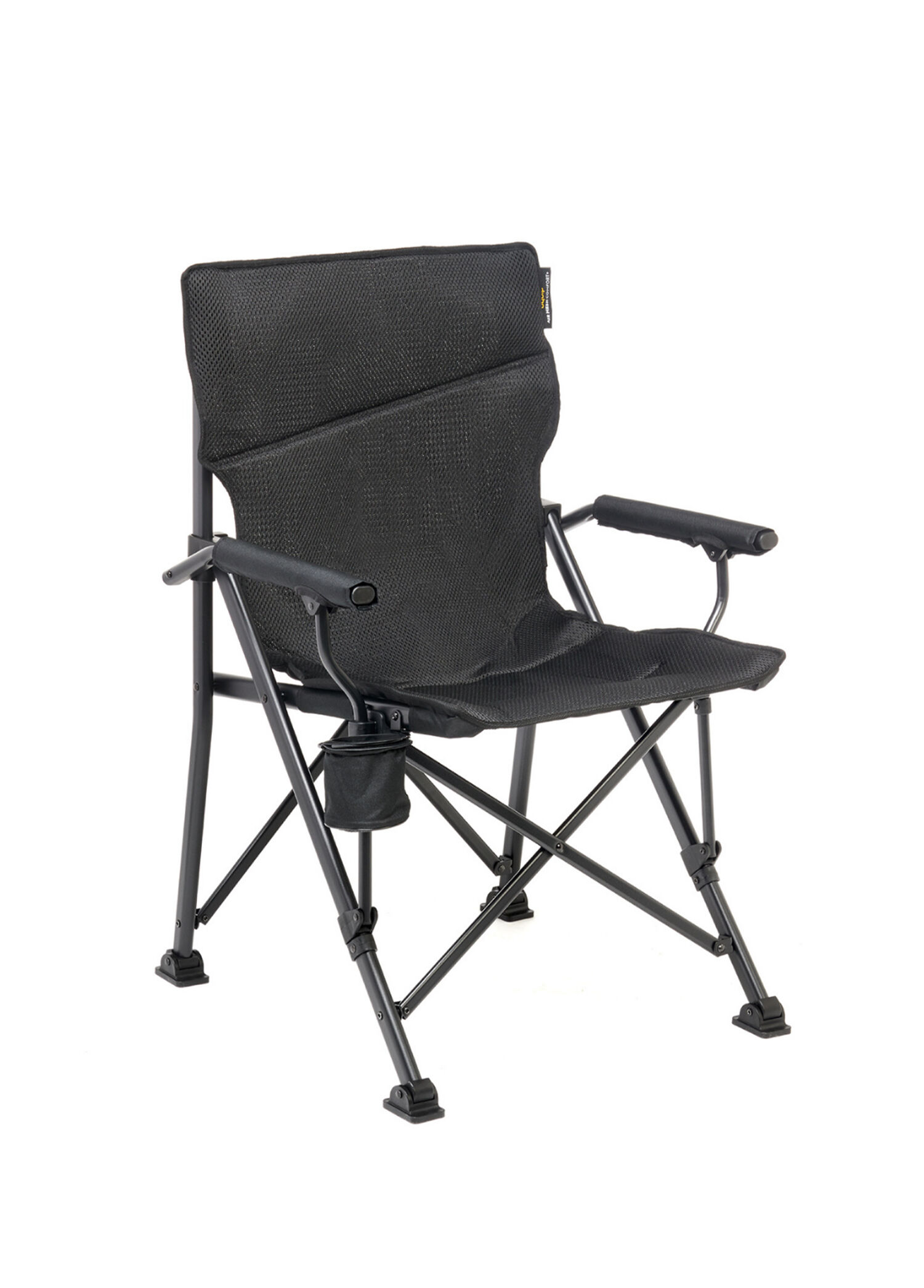 Roxy Comfort+ Black Edition Katlanabilir Kamp Sandalyesi