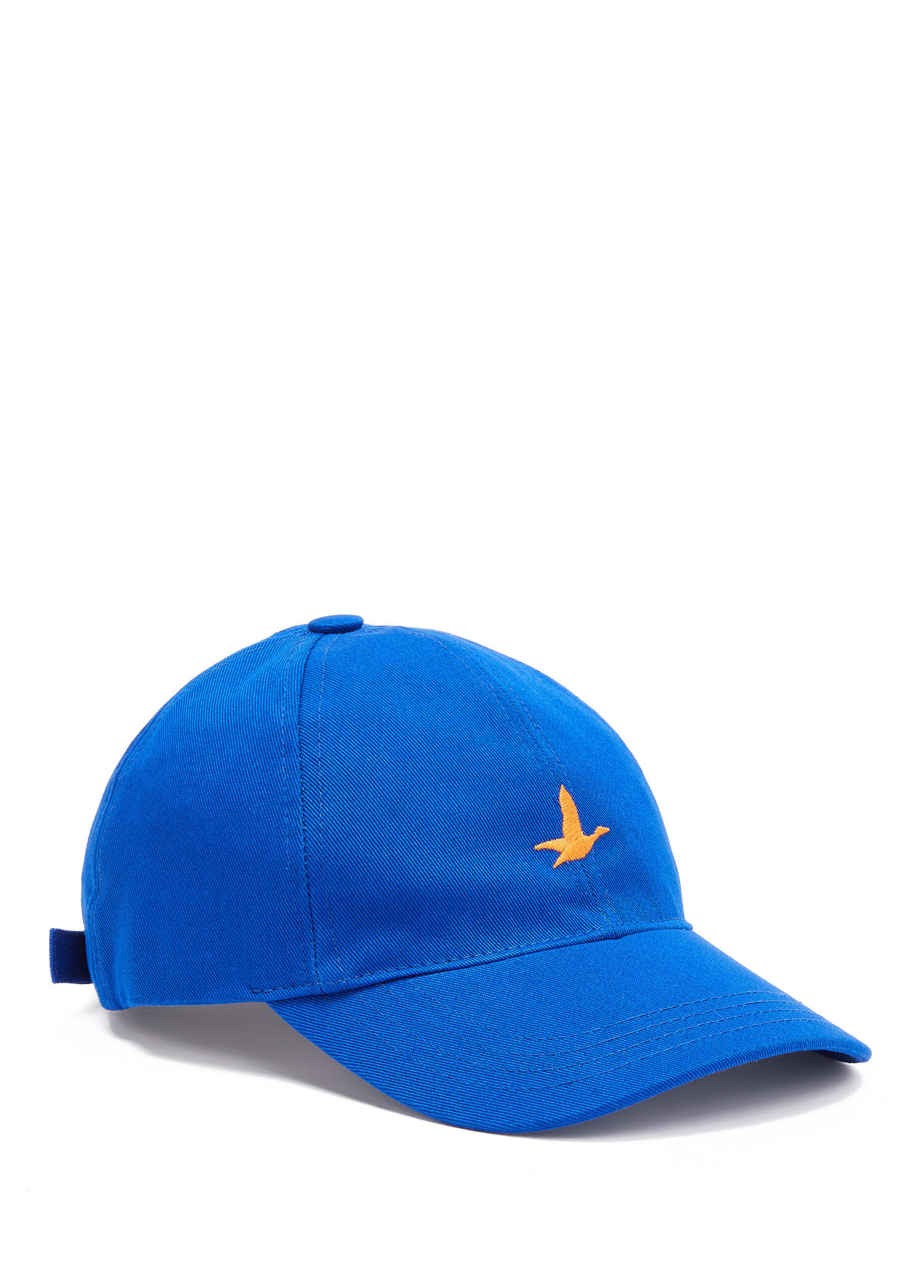 Mavi Logo Nakışlı Erkek Gabardin Şapka