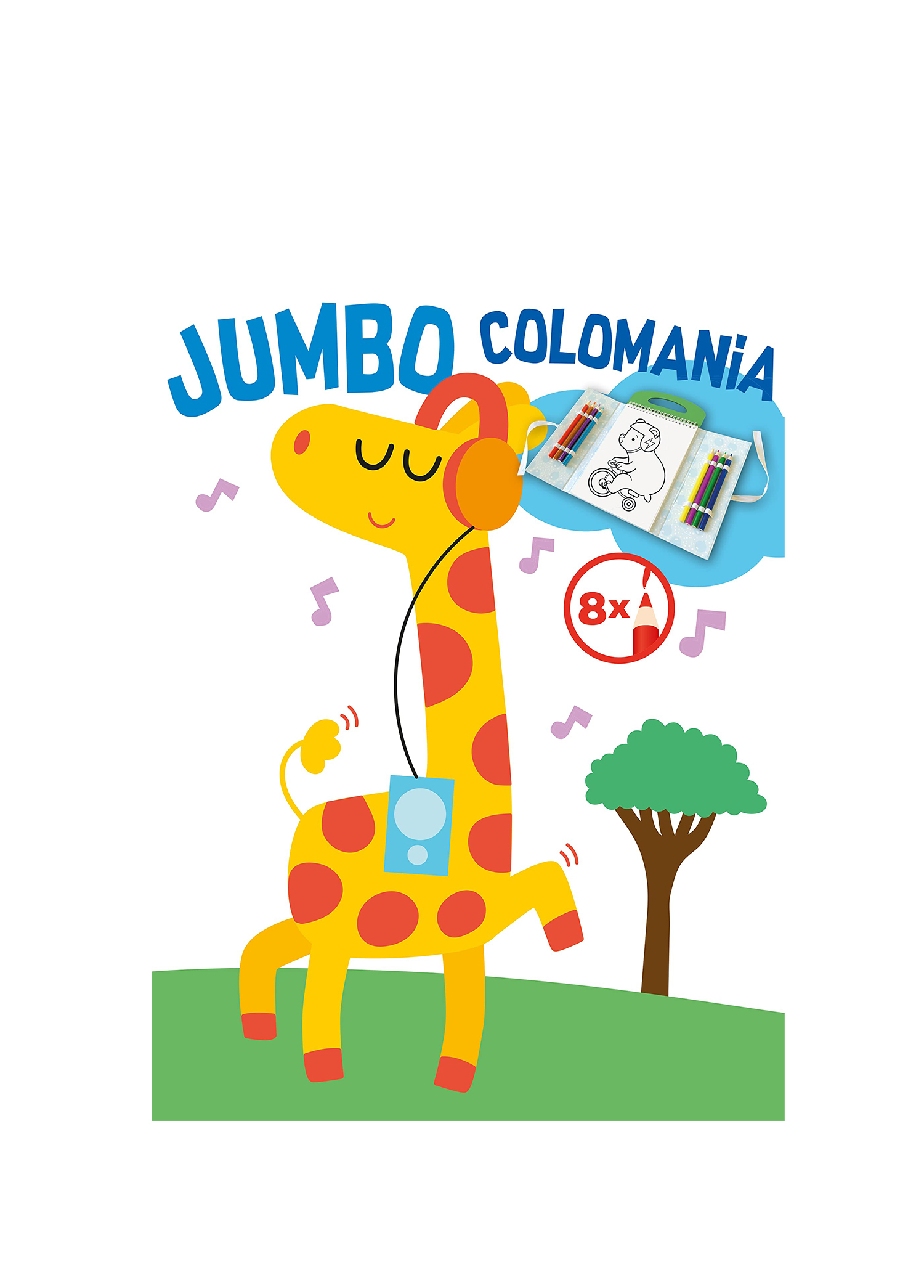 Colomania Giraffe Book