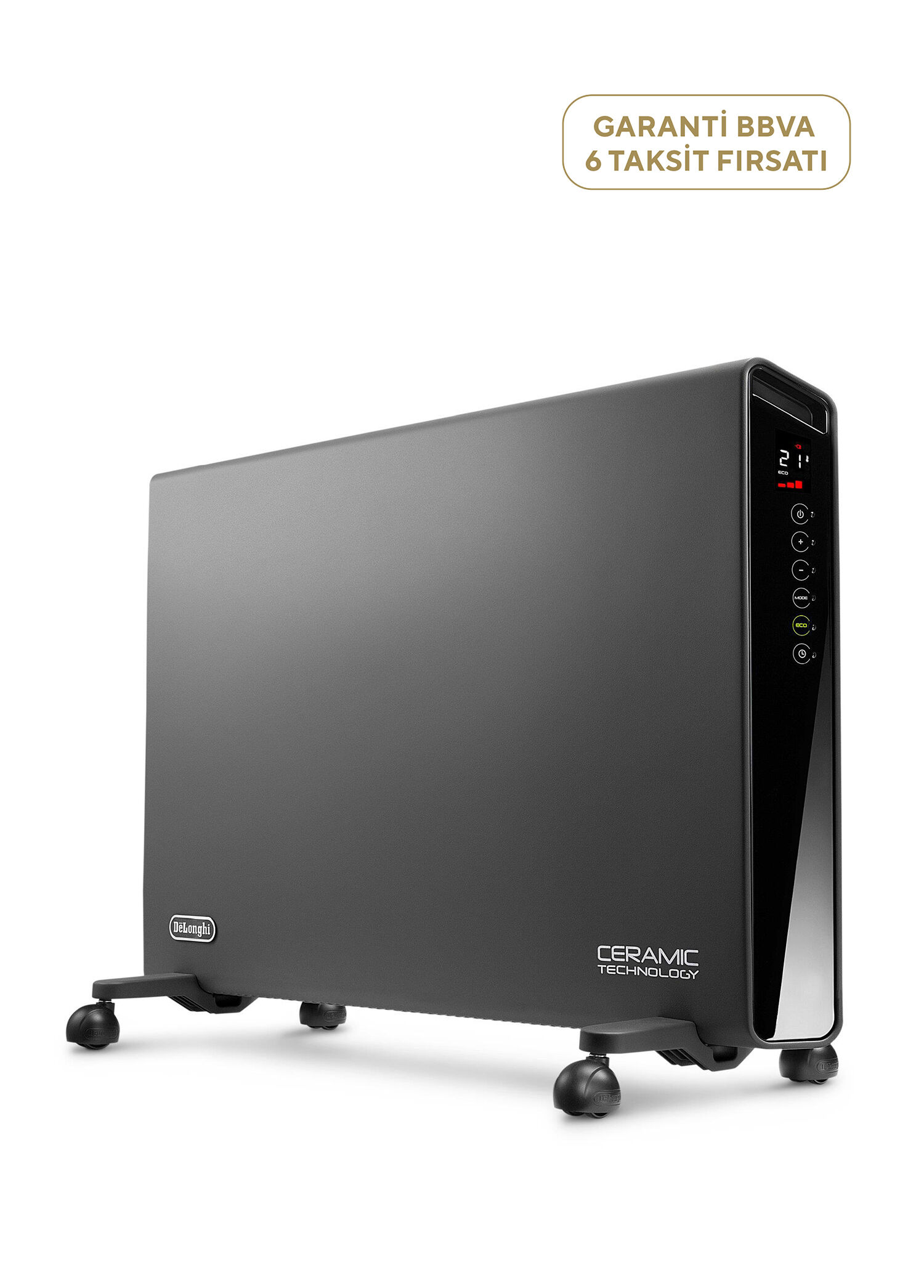 Gri Konvektör Isıtıcı HX65L22