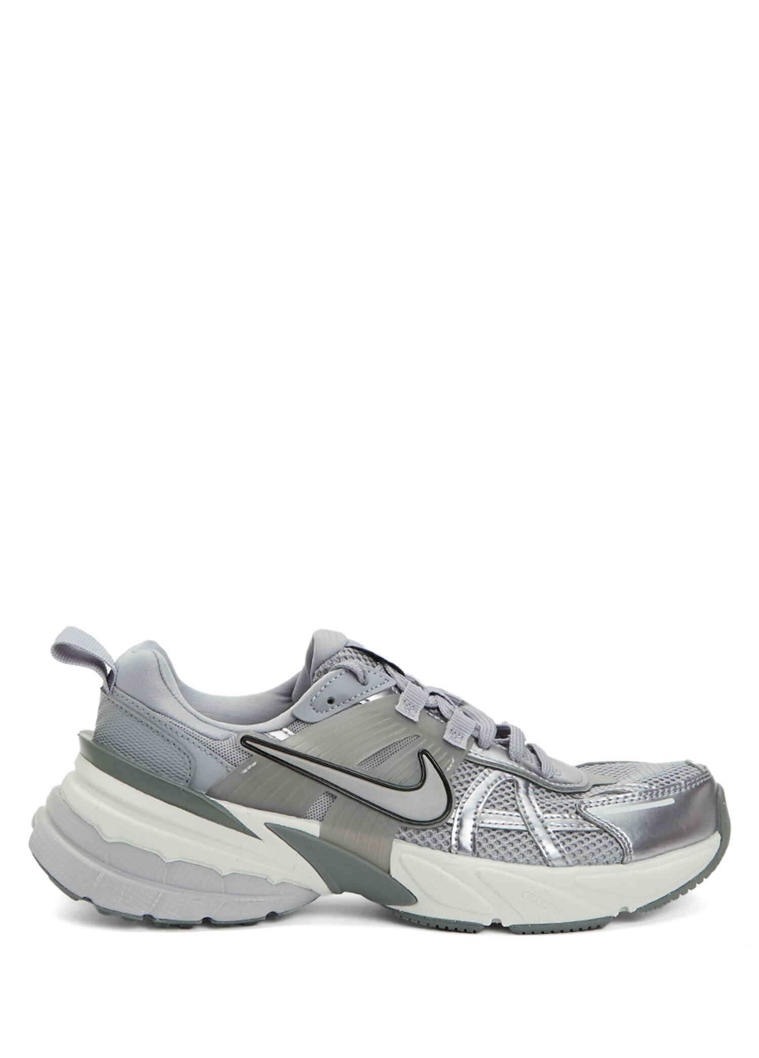 Nike Siyah-Gümüş Kadın V2K Run Siyah Silver Kadın Sneaker 1732408