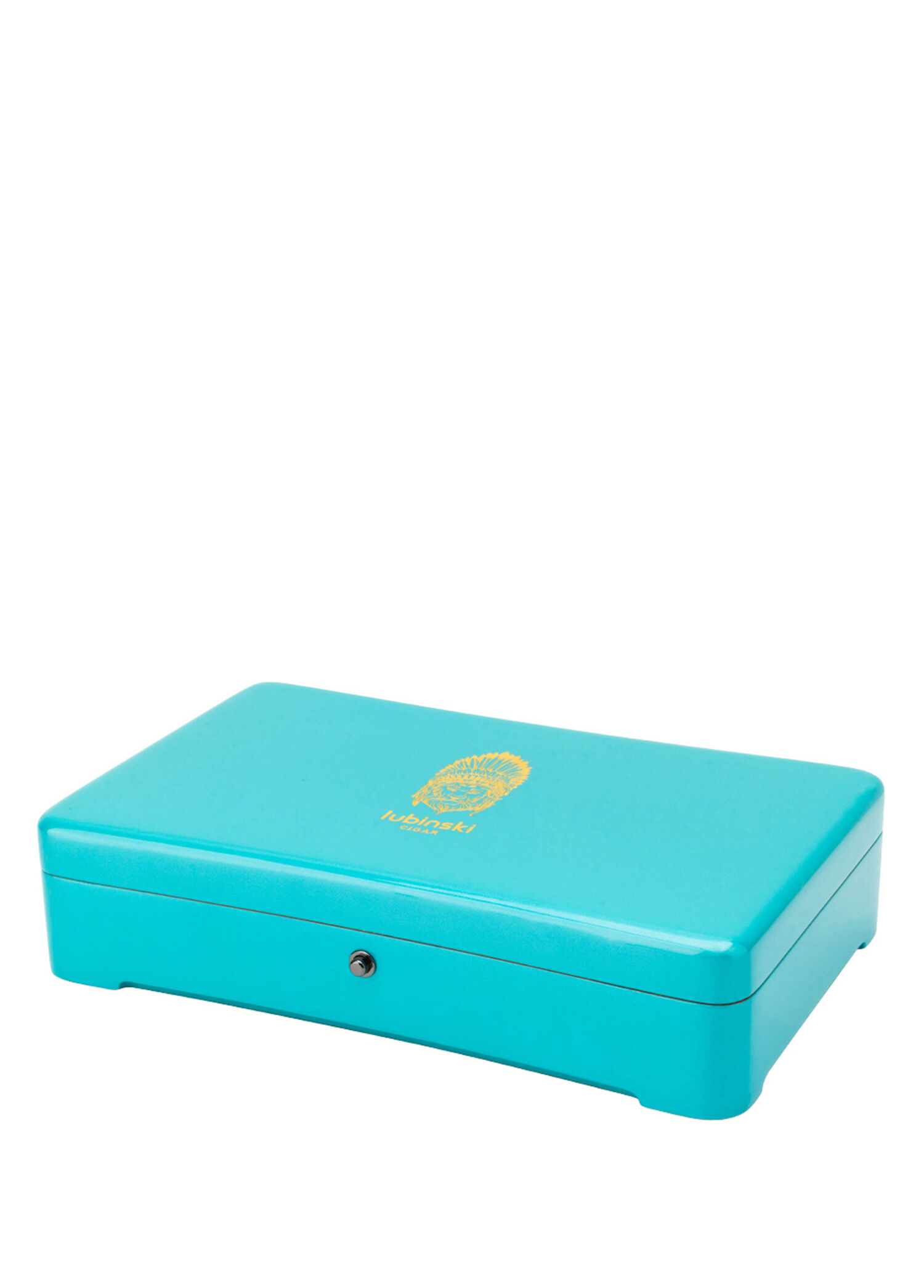 Yeni Stil Humidor Lake Mavi 12's Slim Puro Kutusu