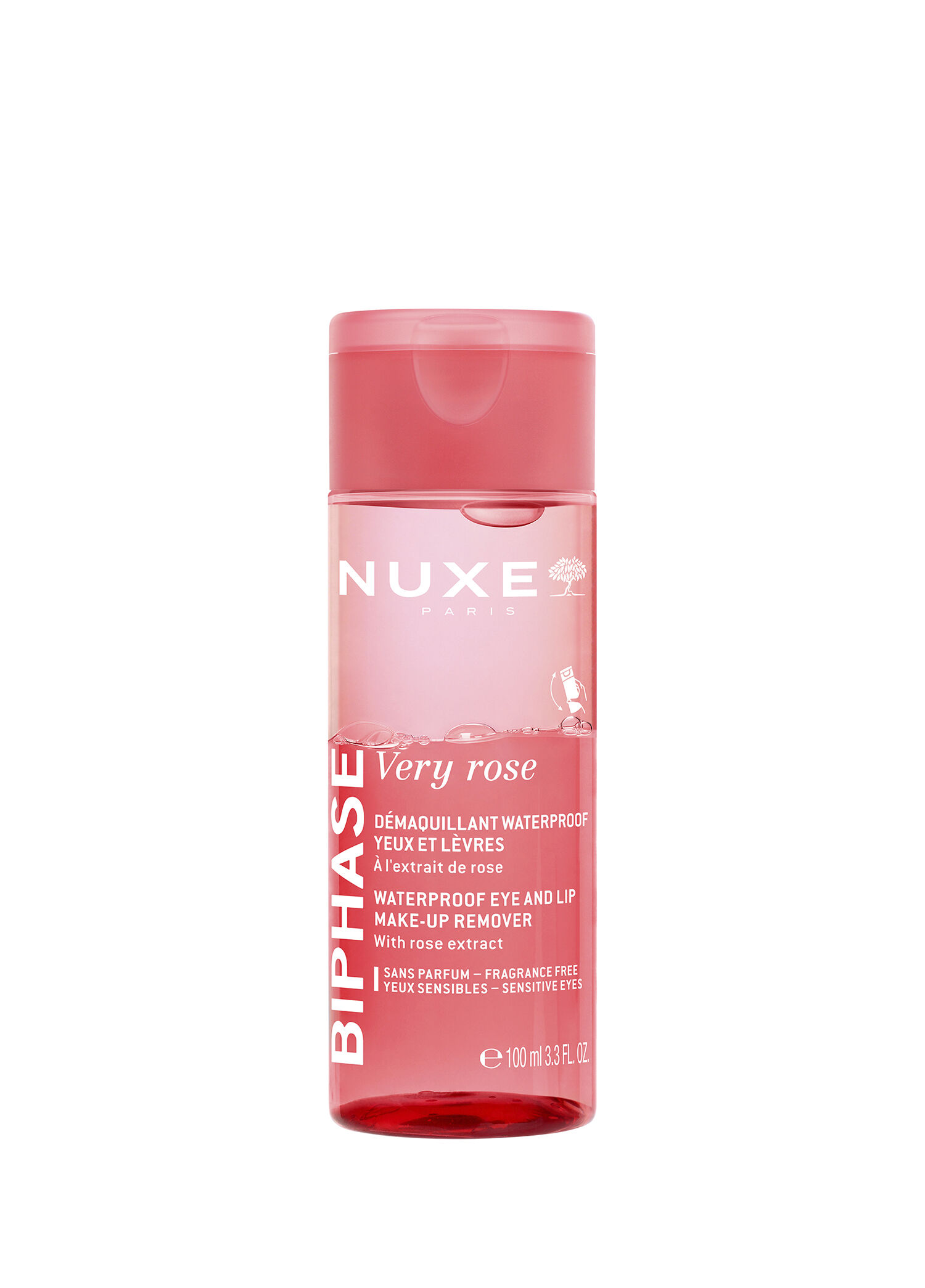Biphase Very Rose Waterproof Çift Bazlı Göz ve Dudak Makyajı Temizleme Suyu 100 ml