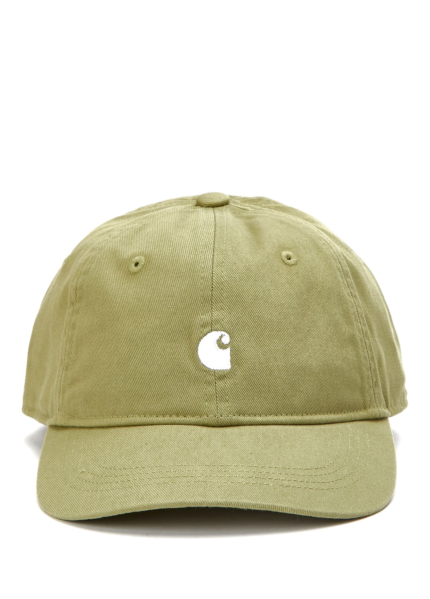 Carhartt WIP Beyaz-Yesil Erkek Madison Beyaz Yeşil Logolu Erkek