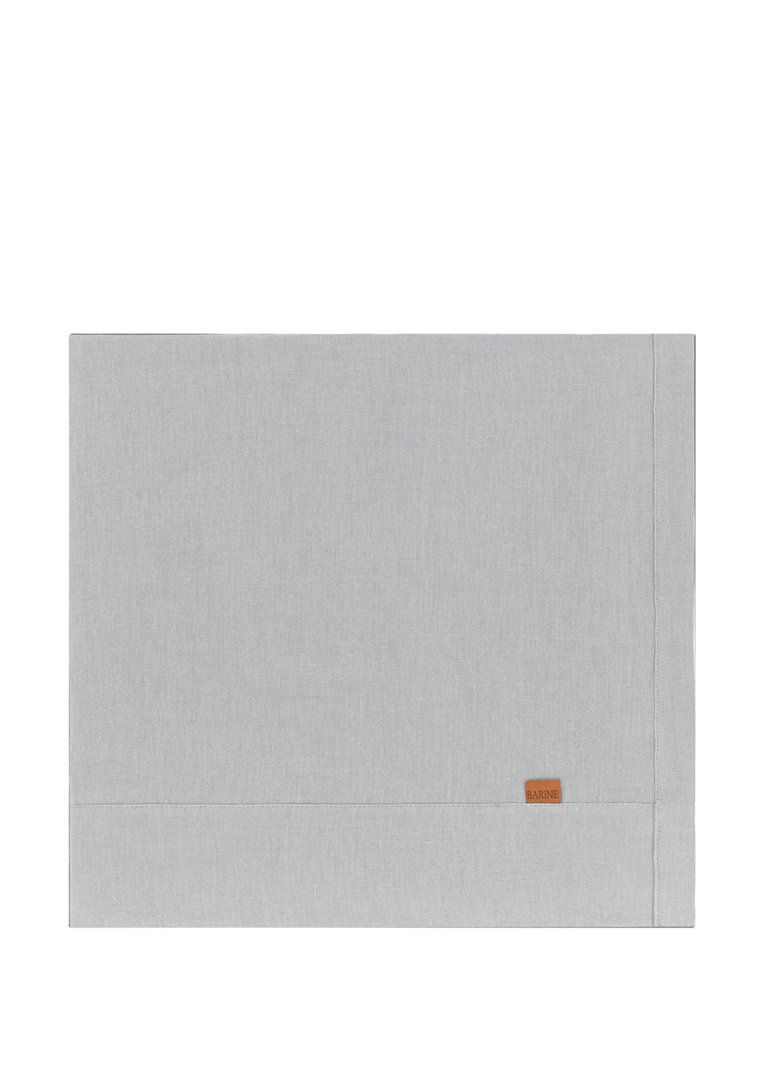 Linen Gri Keten Masa Örtüsü 150 x 250 cm