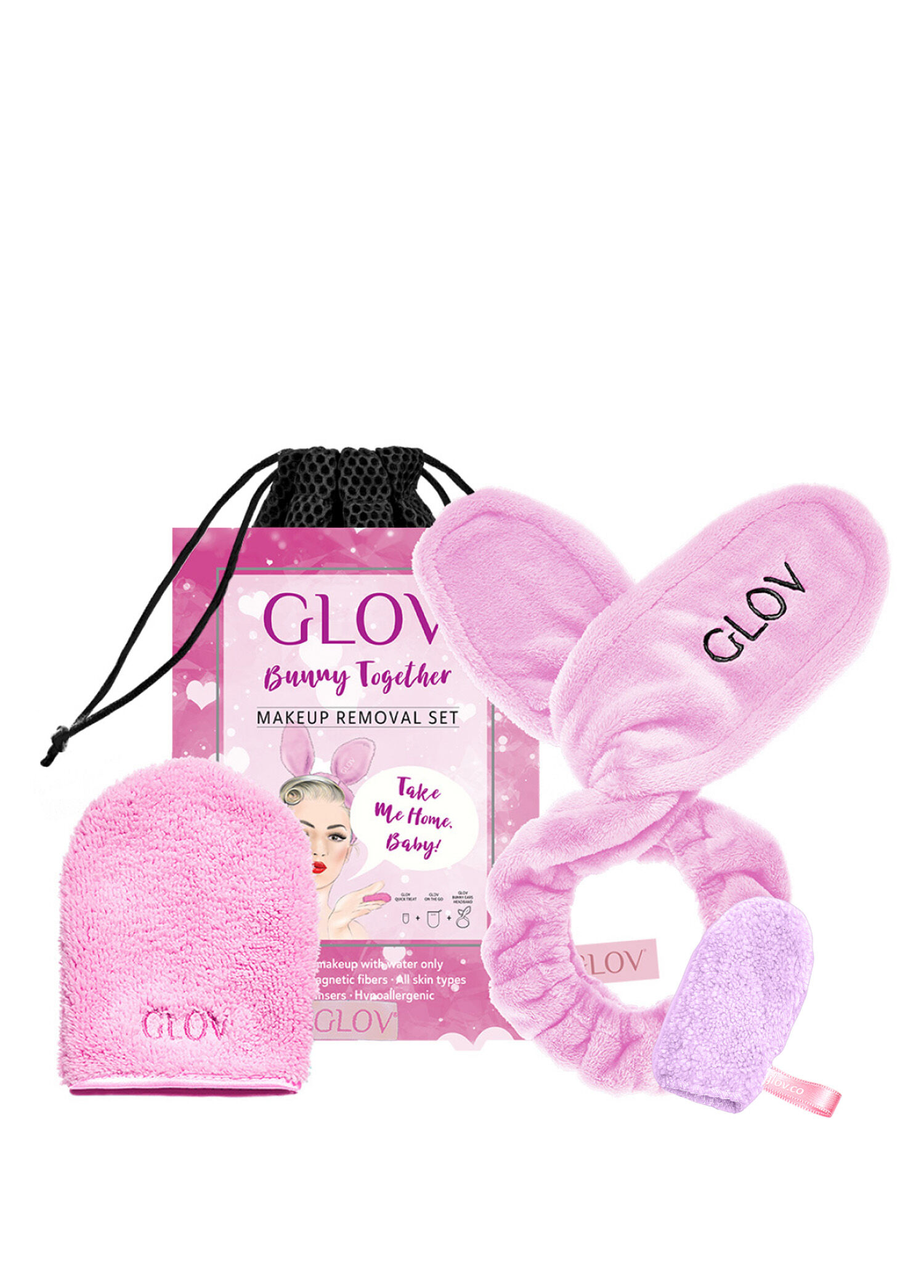 Bunny Together Set Pink