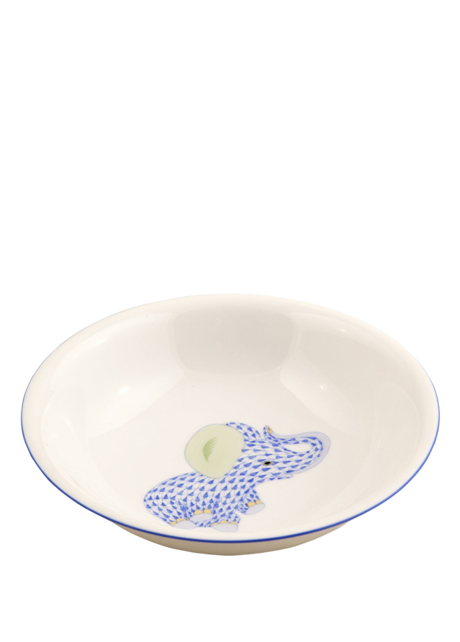Children Set Mavi Desenli Porselen Çocuk Kase 17,5 cm