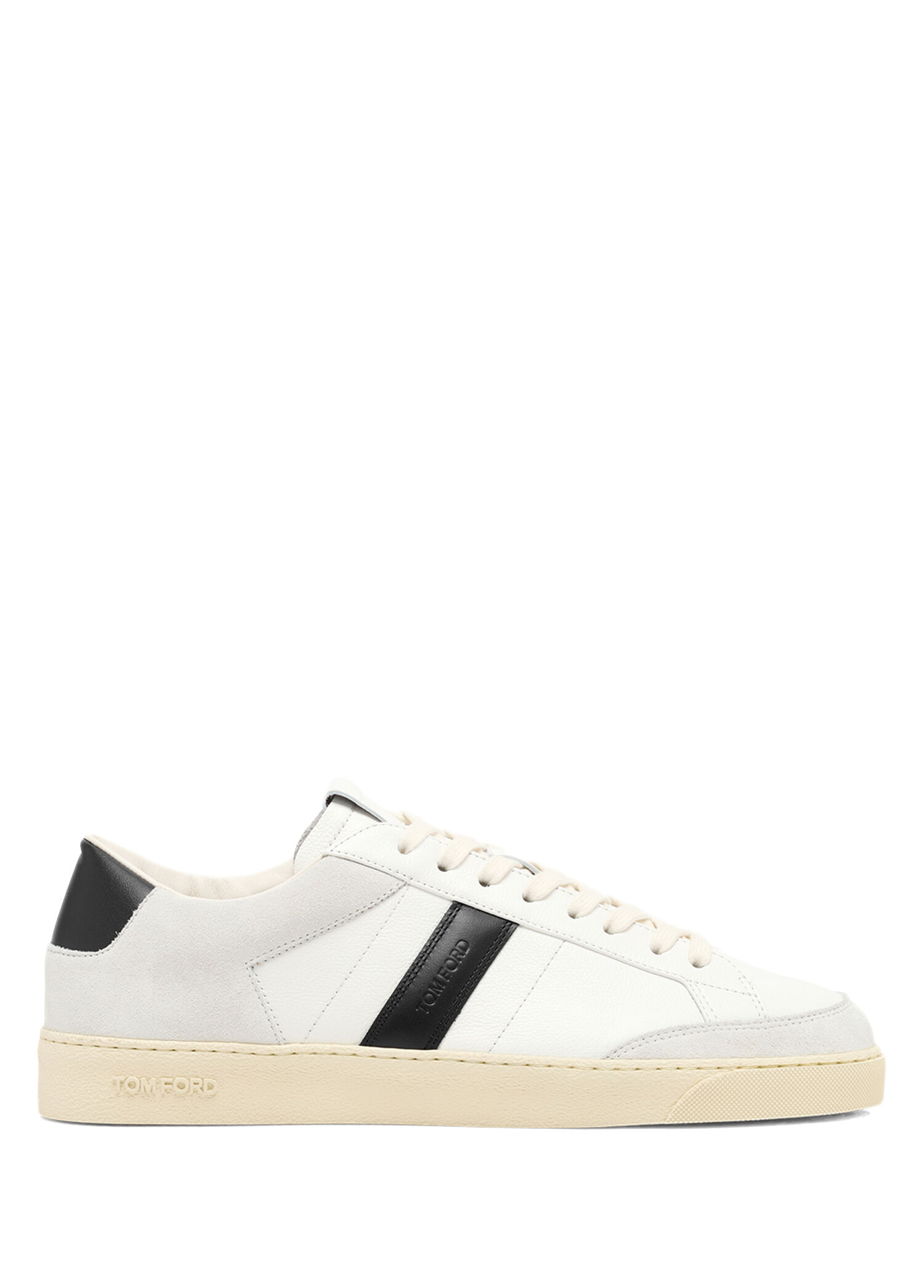 Beyaz Erkek Deri Sneaker