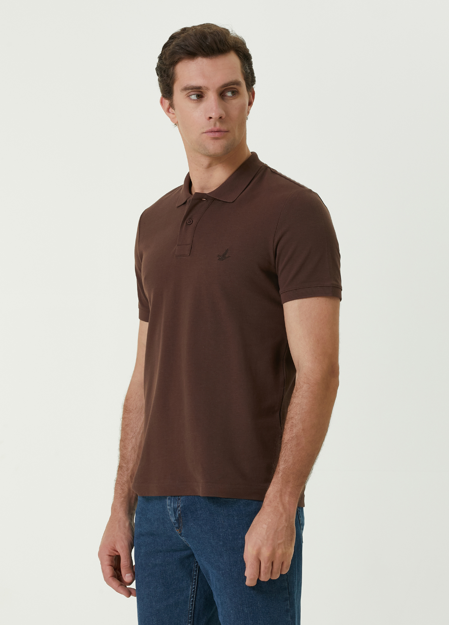 Comfort Fit Kahverengi T-shirt_2