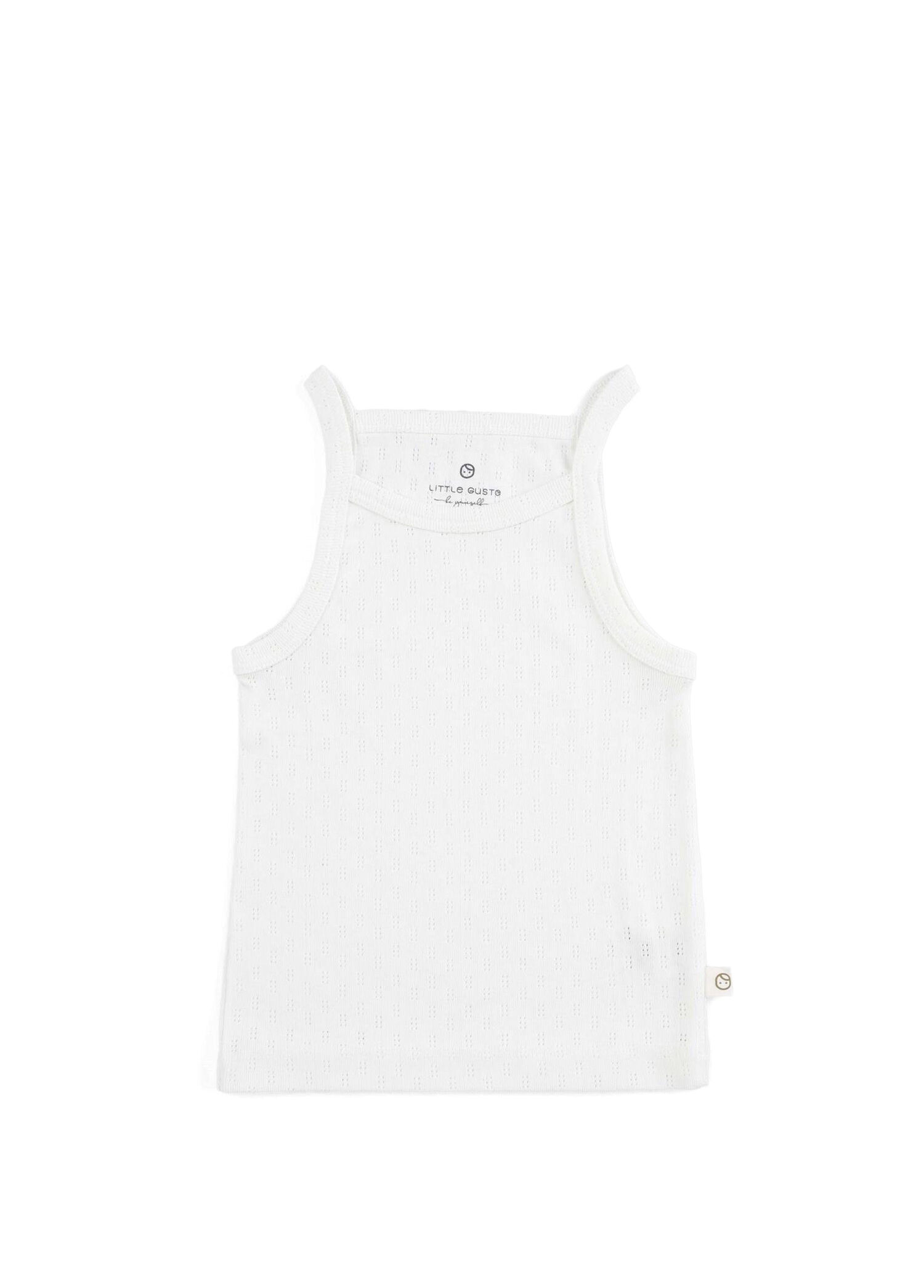 Ekru Organik Pamuk Pointel Unisex Bebek Atlet Bloomer Takımı