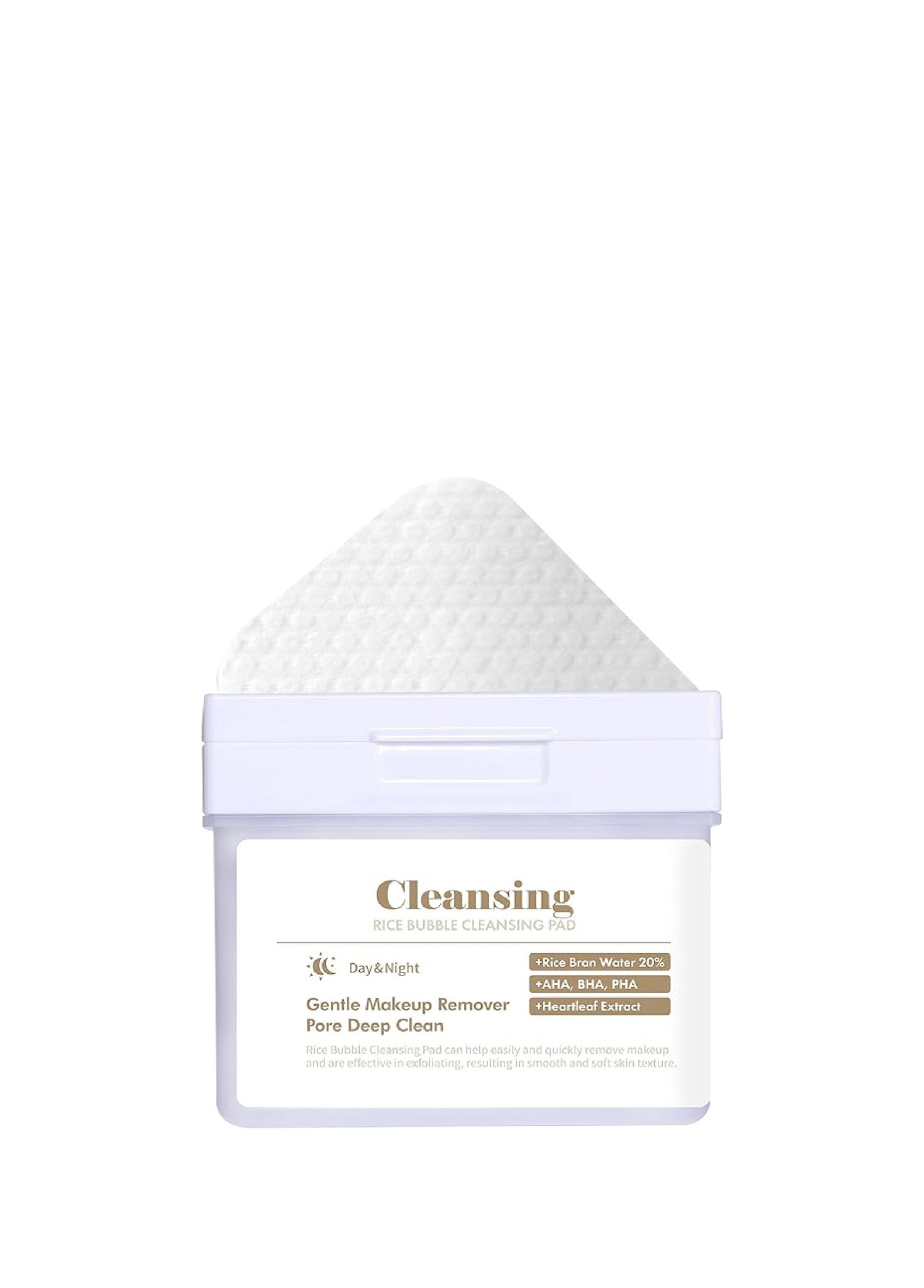 Rice Bubble Peeling Etkili ve Nemlendirici 70'li Makyaj Temizleme Pedi 70 Adet