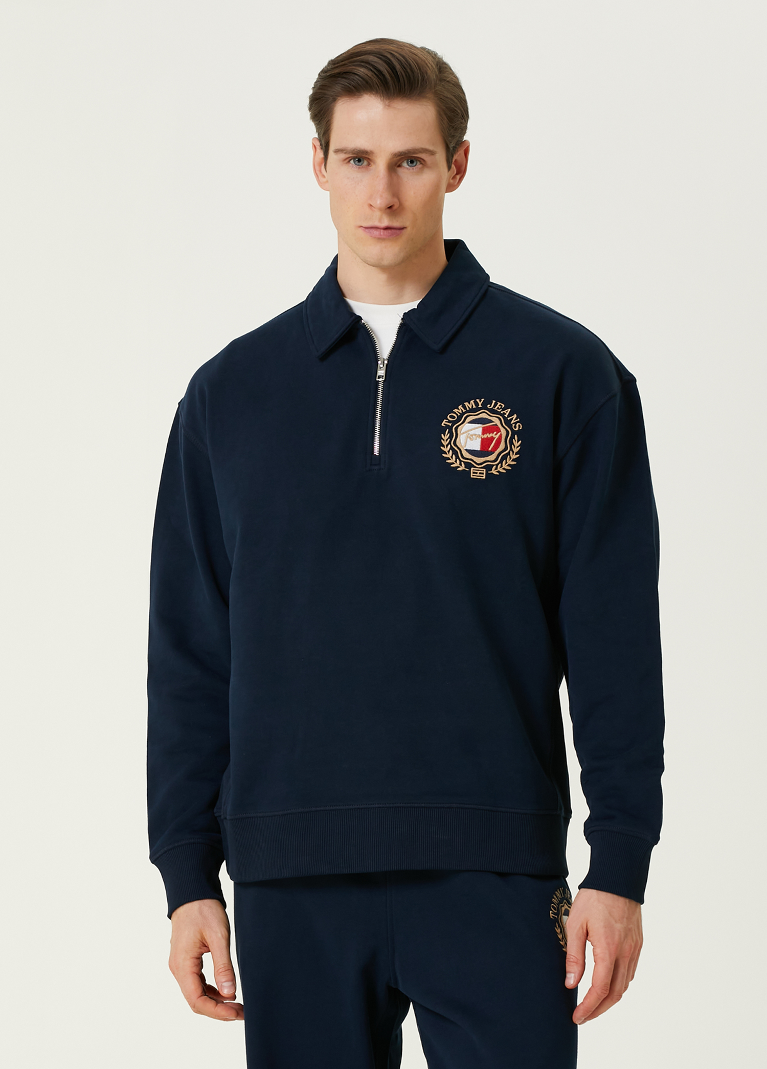 Mavi Logo Nakışlı Sweatshirt