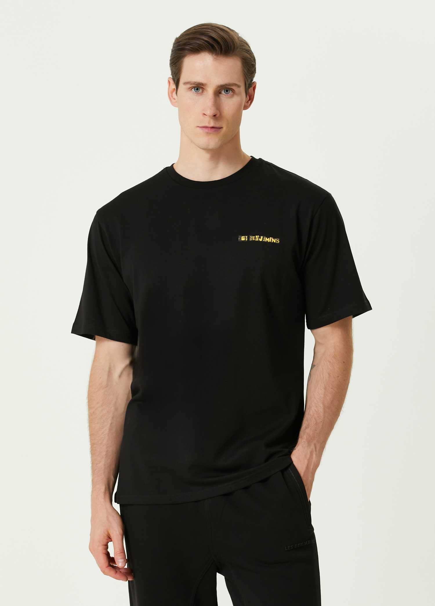 Relaxed Fit Siyah T-shirt