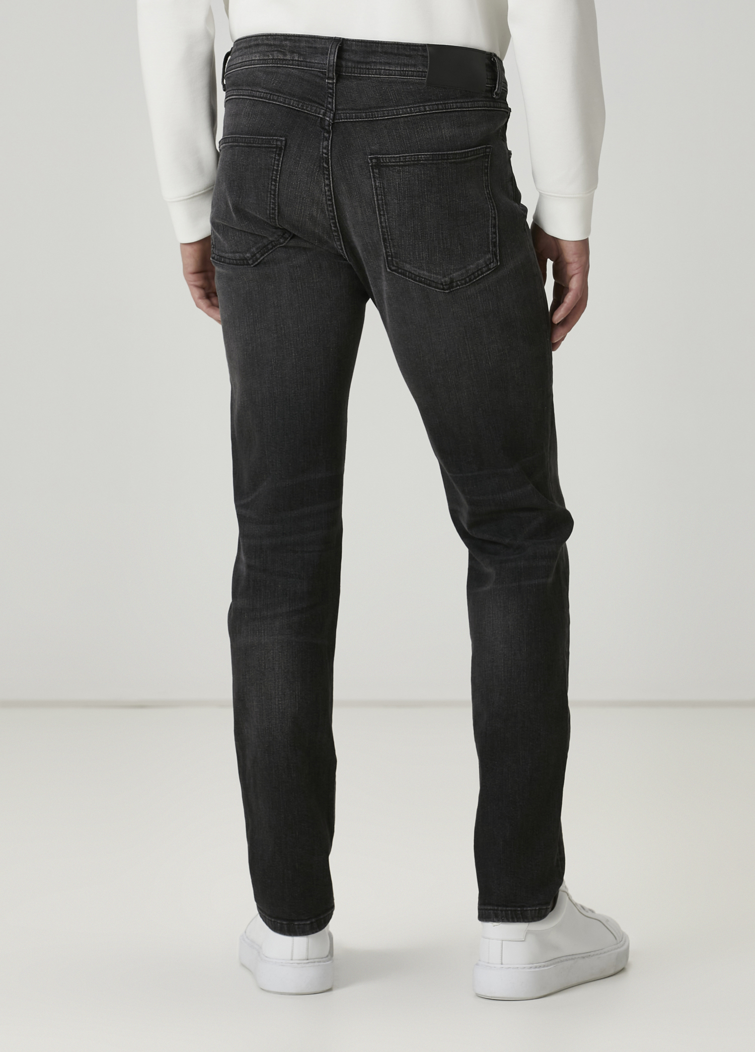 Slim Fit Antrasit Jean Pantolon_2