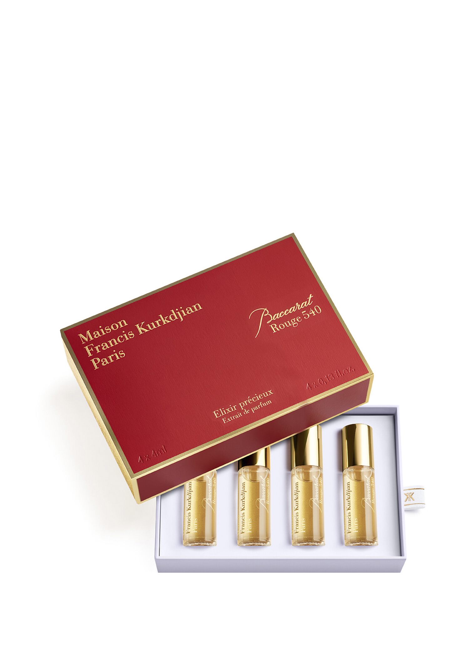 Baccarat Rouge 540 Extrait de parfum 4x4ml Set