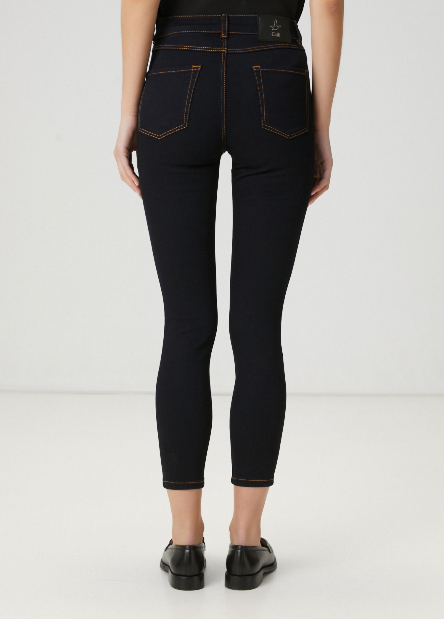 Skinny Fit Lacivert Organik Pamuk Jean Pantolon_4