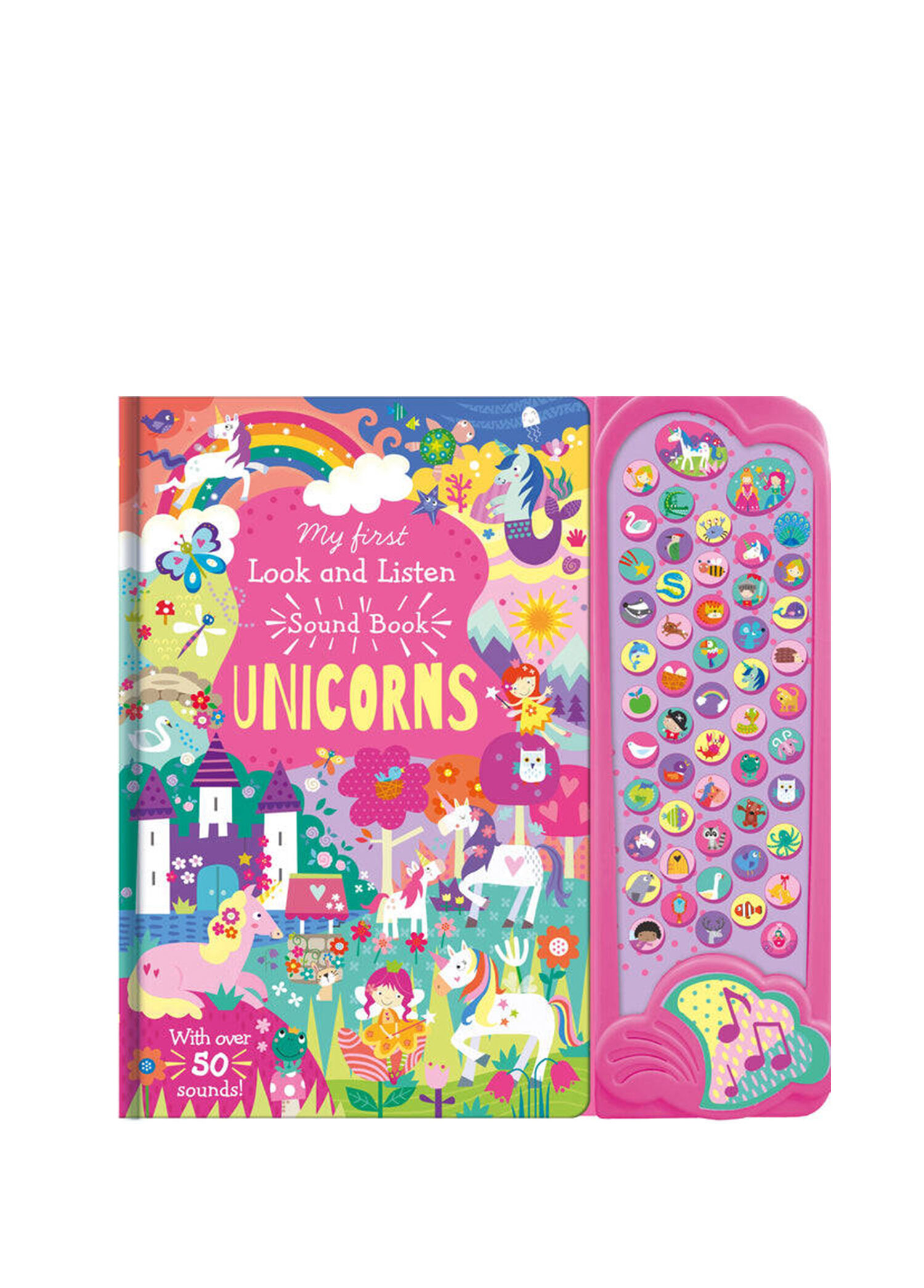 Unicorns 51 Button Sound Book Yabancı Dil Sesli Çocuk Kitabı
