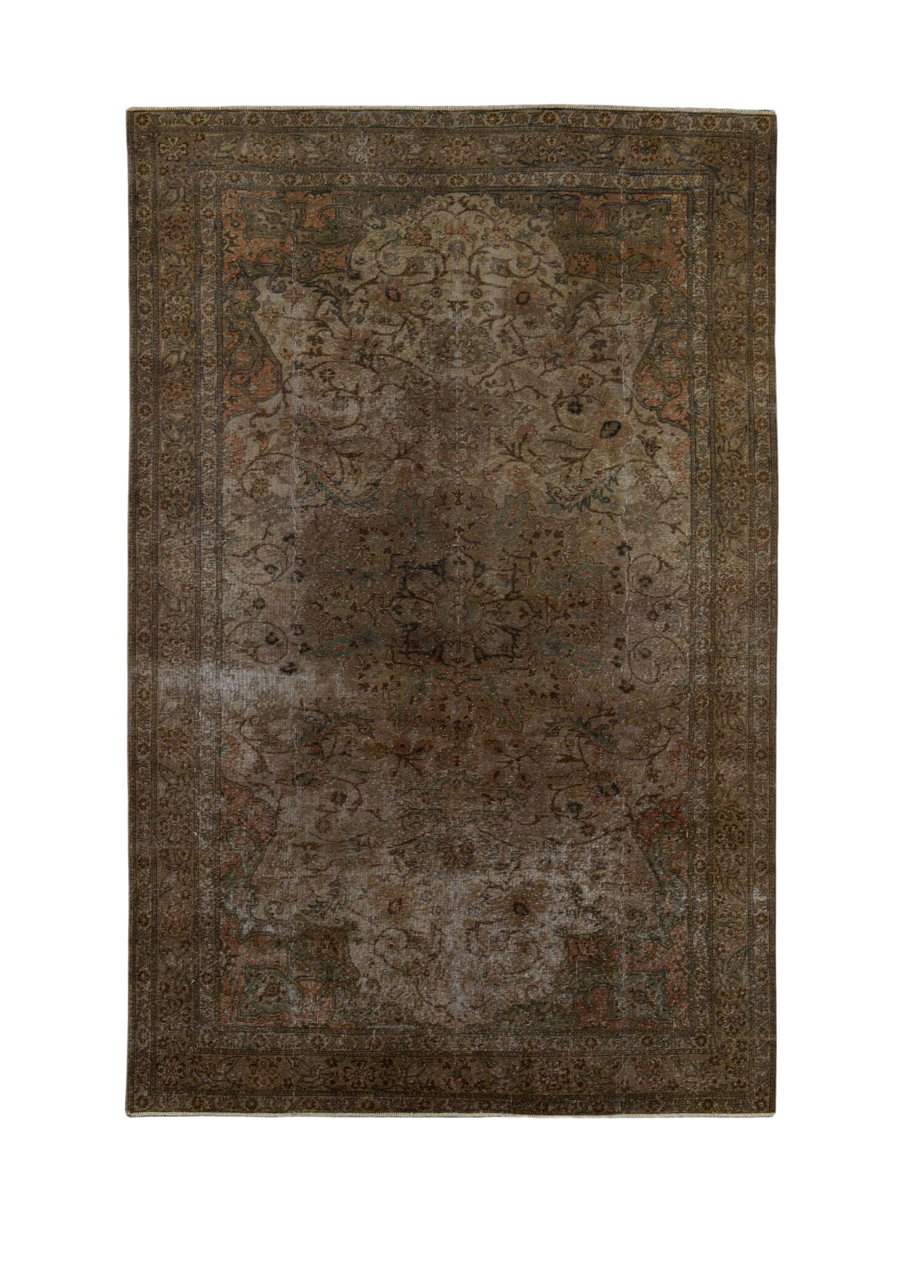 Mehrashan Vintage El Dokuma Yün Halı 300 x 194 cm