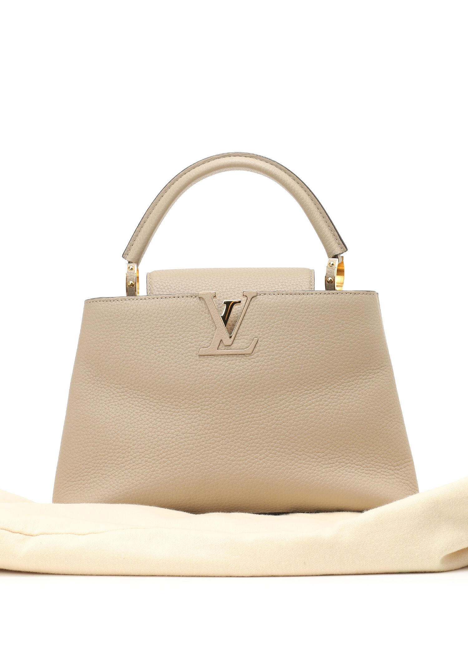 Beymen Reborn - Louis Vuitton Capucines Çanta - Bej