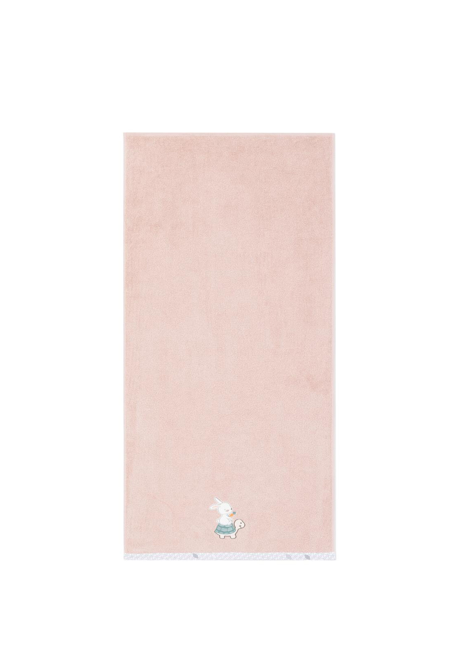 Hero Bunny Nakışlı Bebek Çocuk Banyo Havlusu 70 x 140 cm