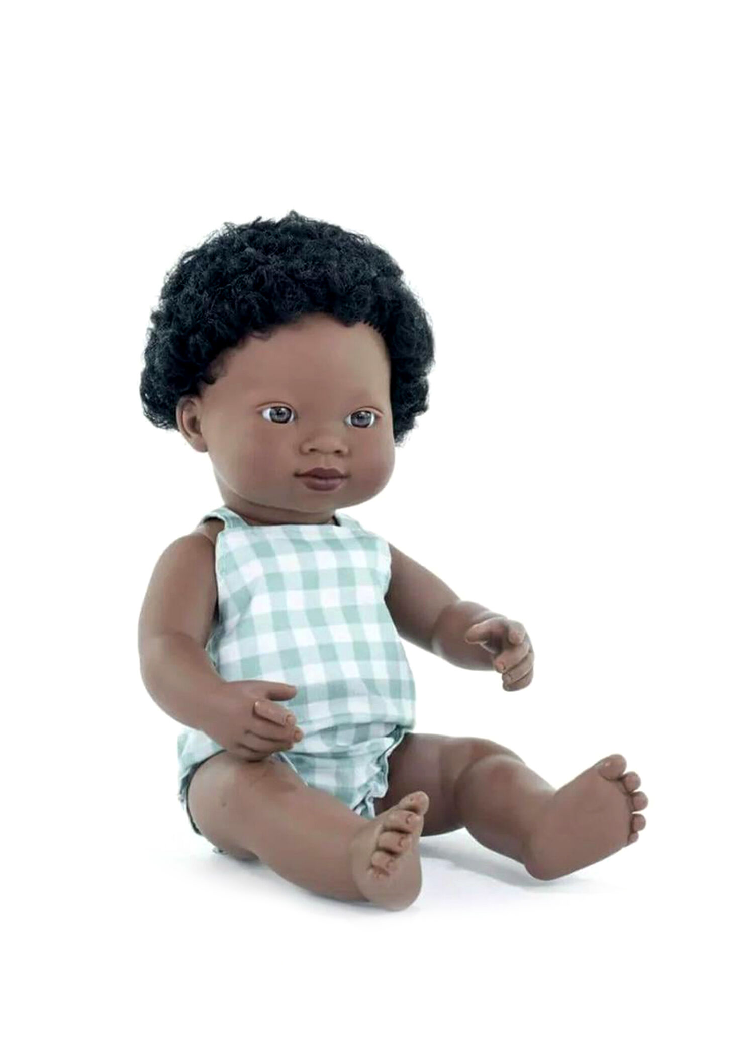 African Erkek Oyuncak Bebek 38 cm